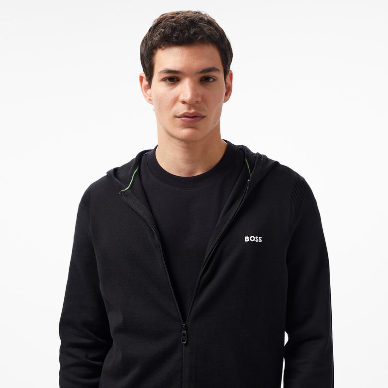 Boss Erkek Siyah Triko