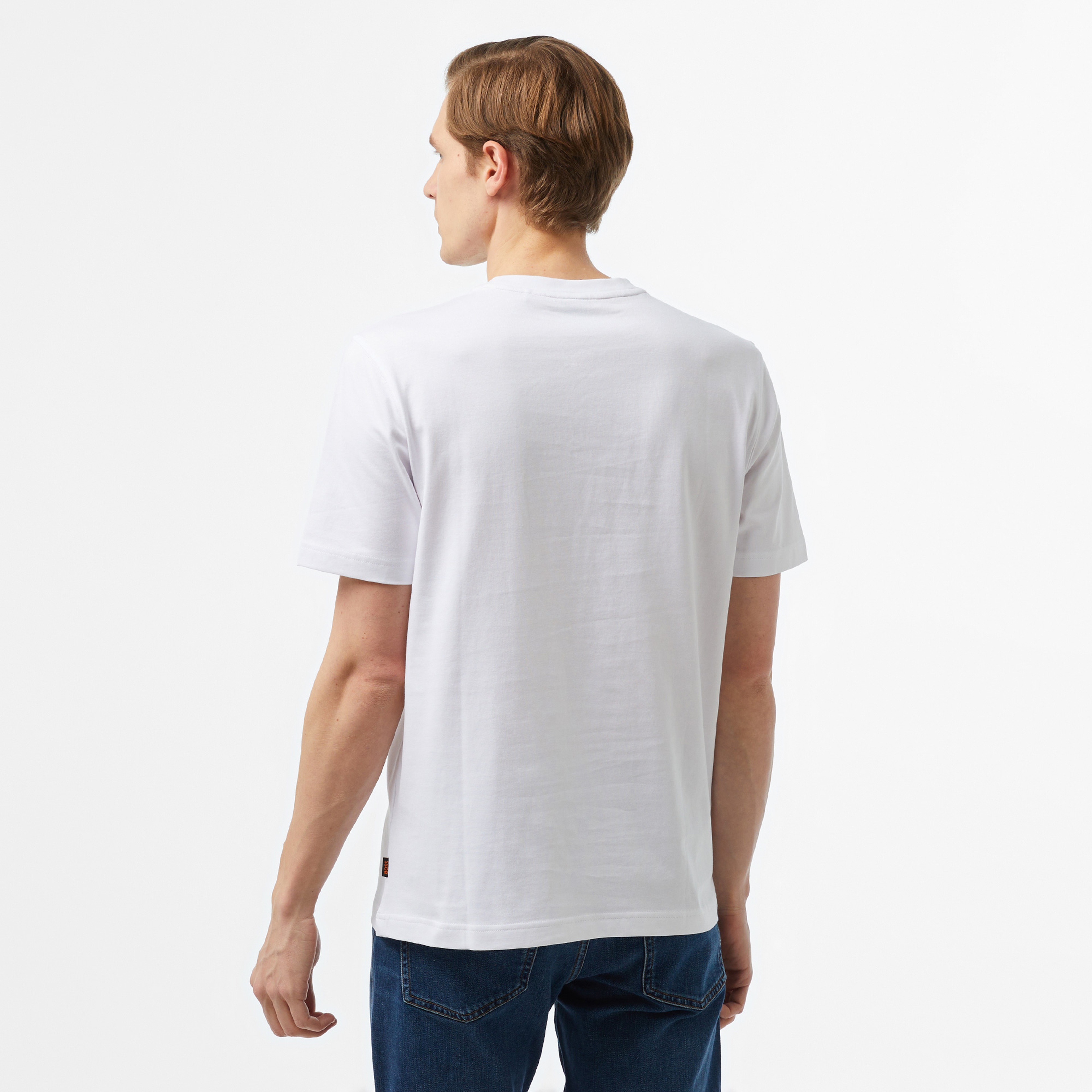 Boss Erkek Beyaz T-Shirt