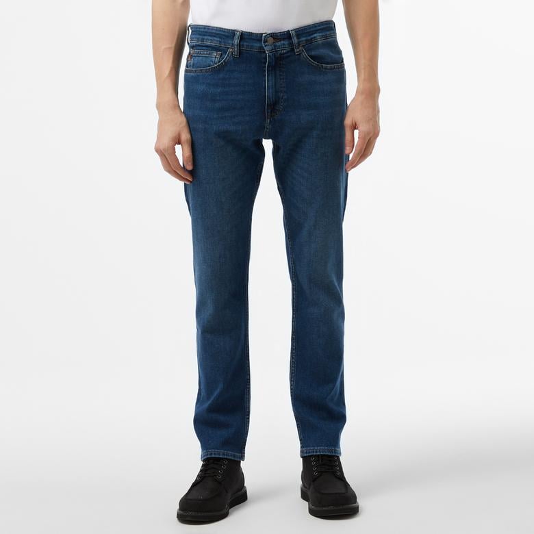 Boss Erkek Lacivert Jean