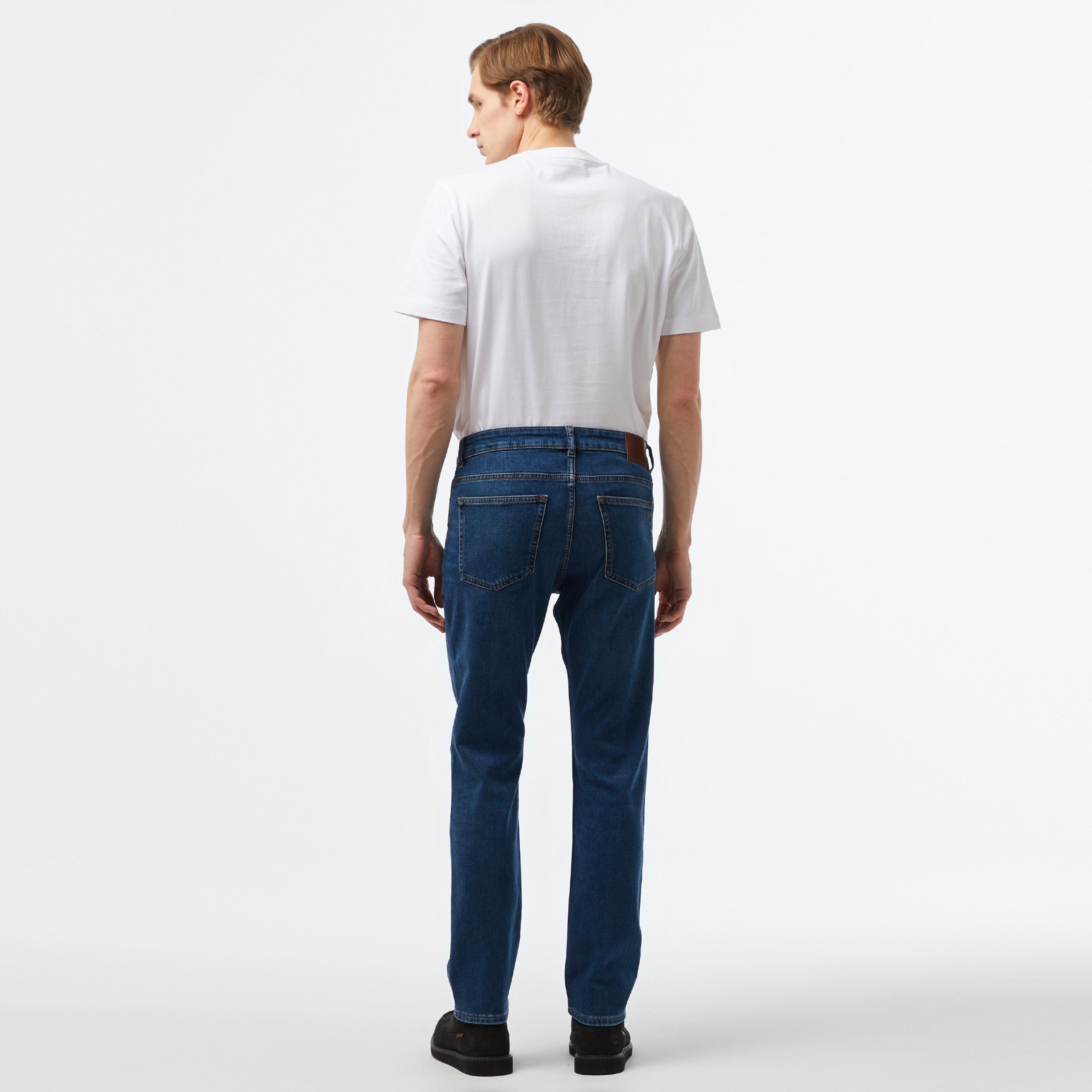 Boss Erkek Lacivert Jean