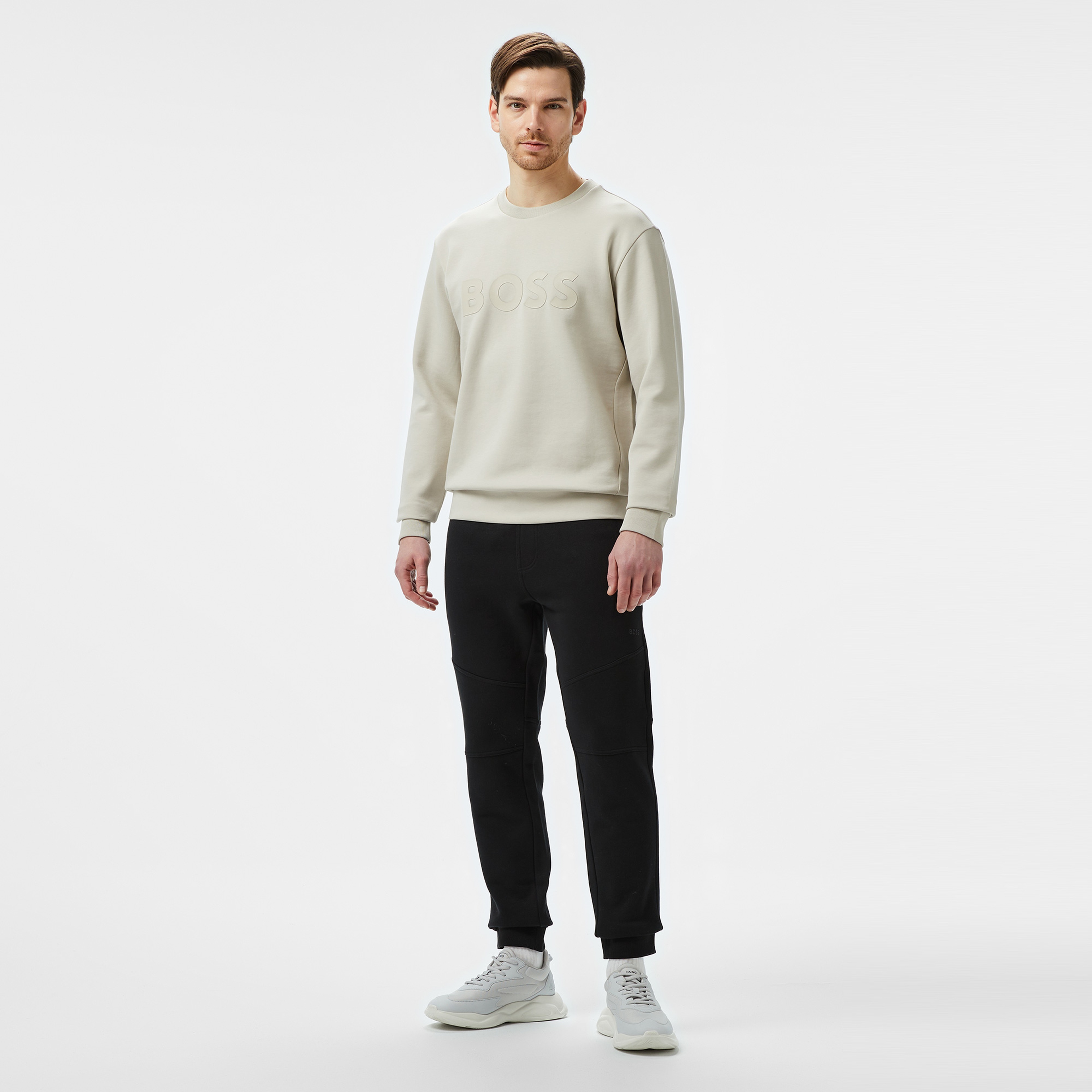 Boss Erkek Siyah Eşofman Altı