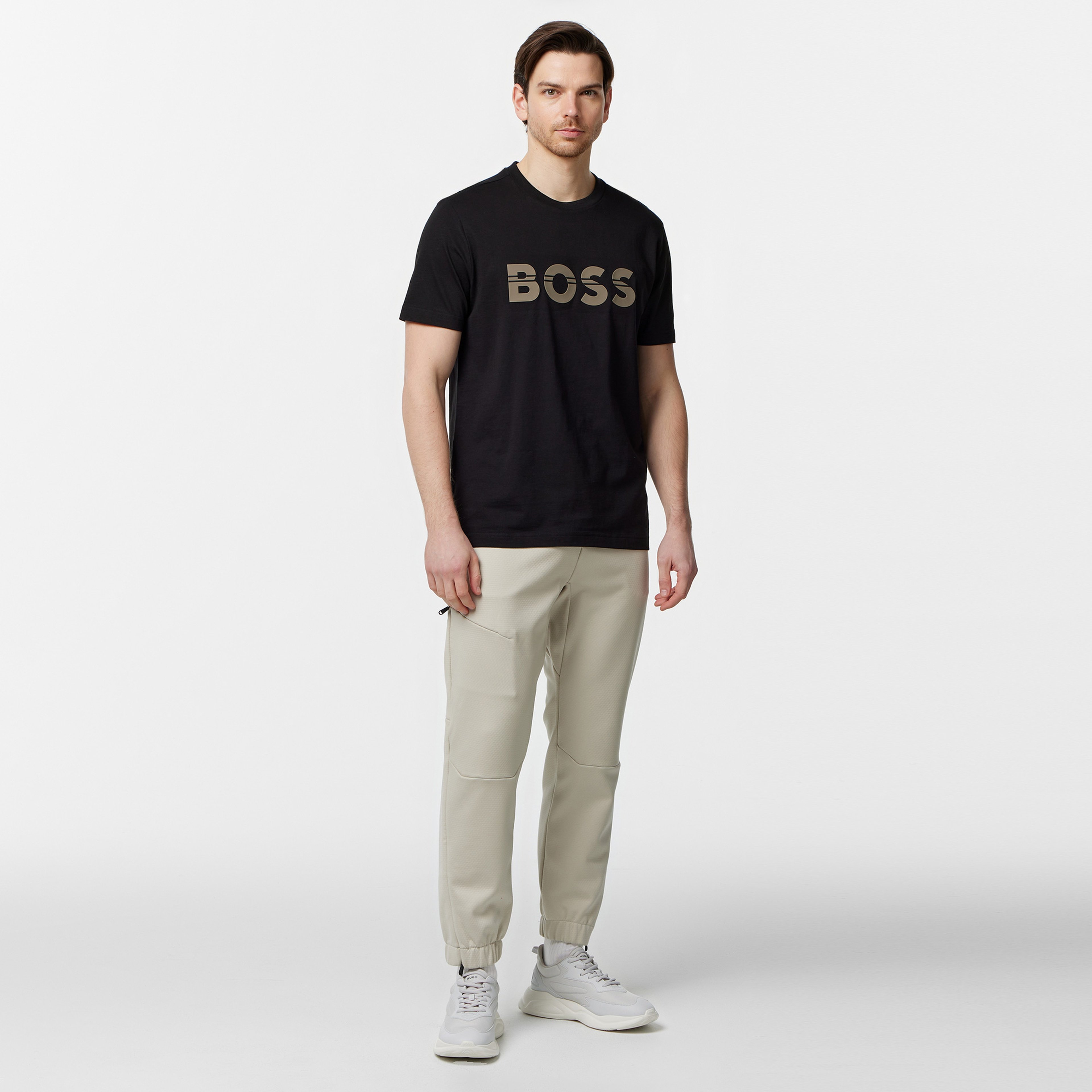 Boss Erkek Siyah T-Shirt