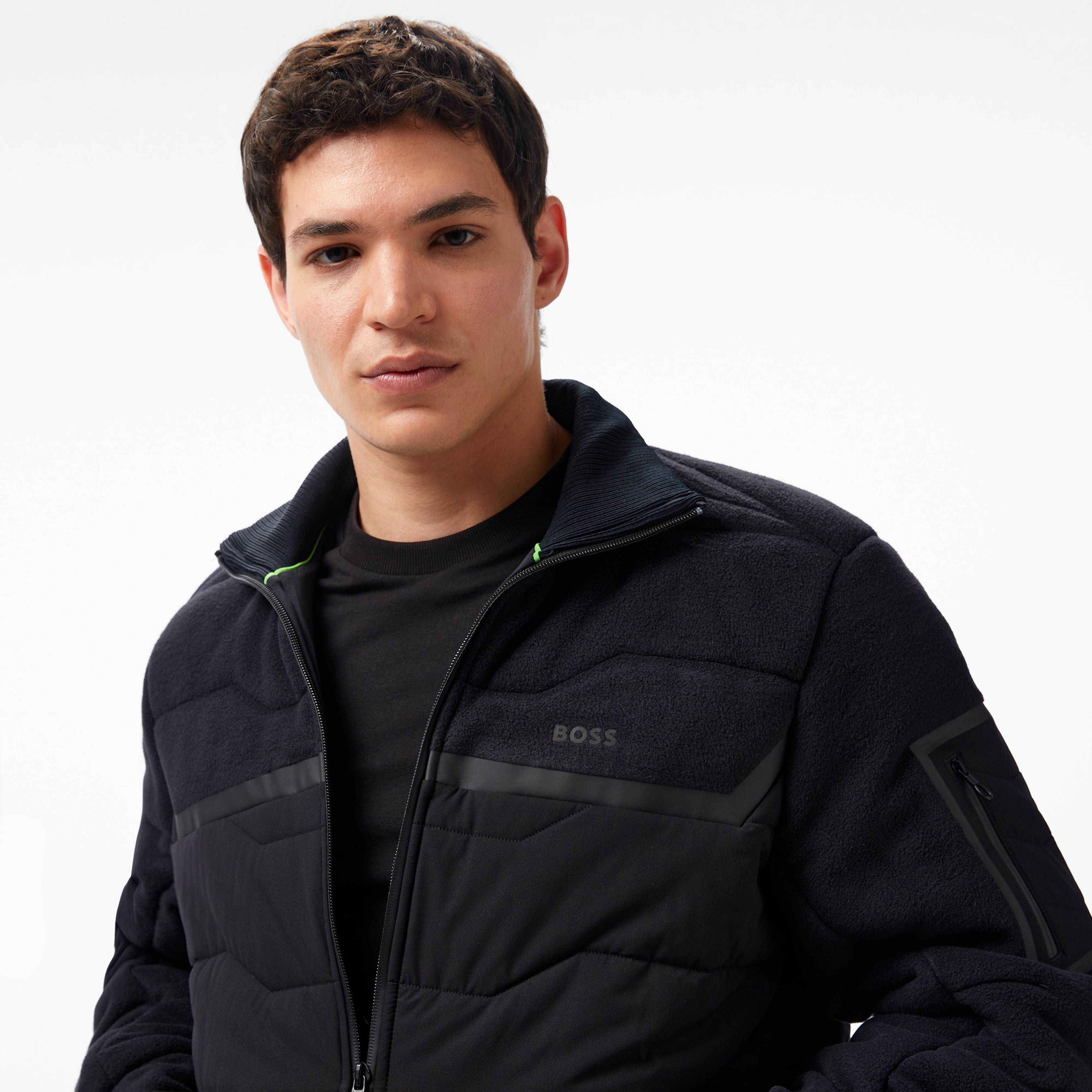 Boss Erkek Siyah Mont