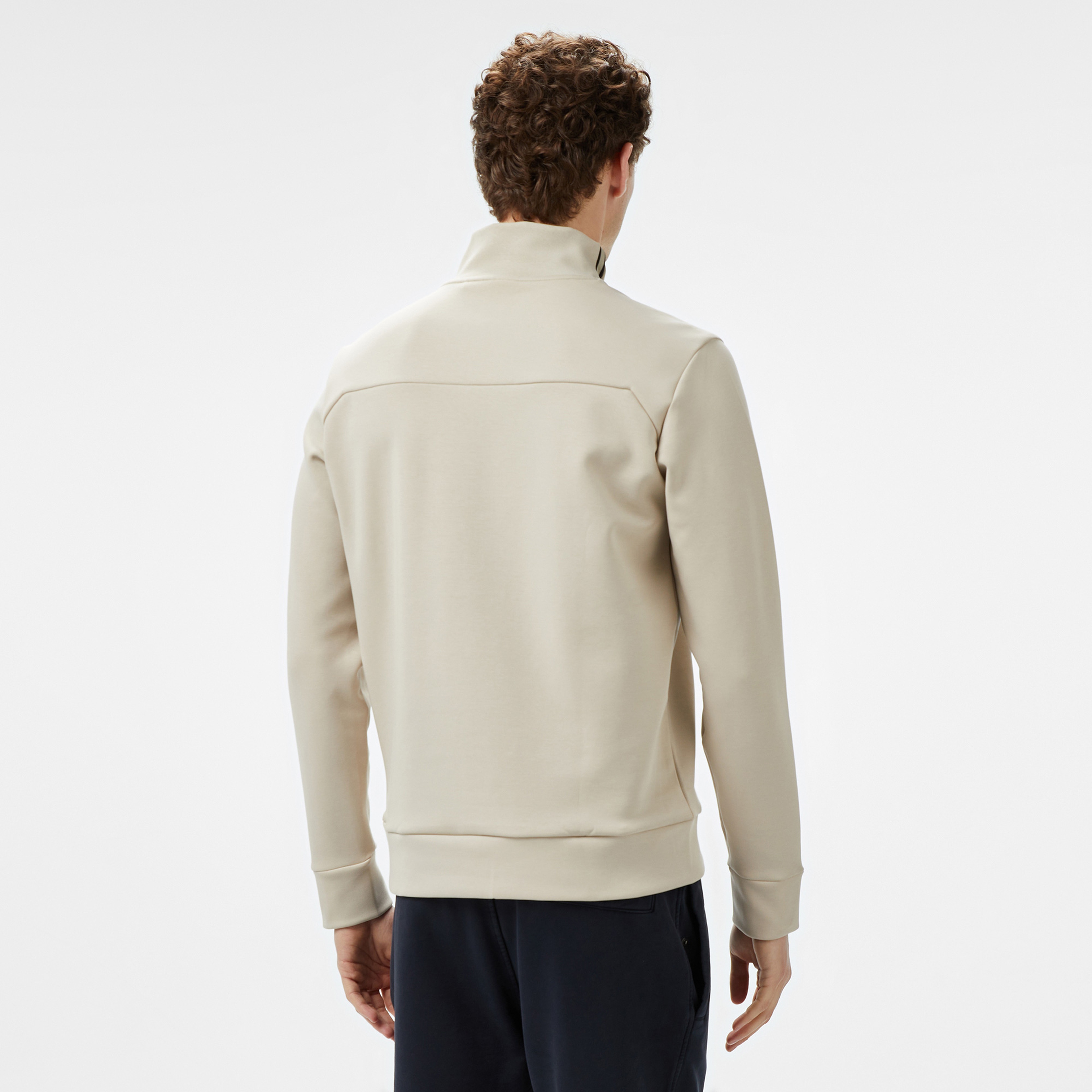 Boss Erkek Bej Sweatshirt