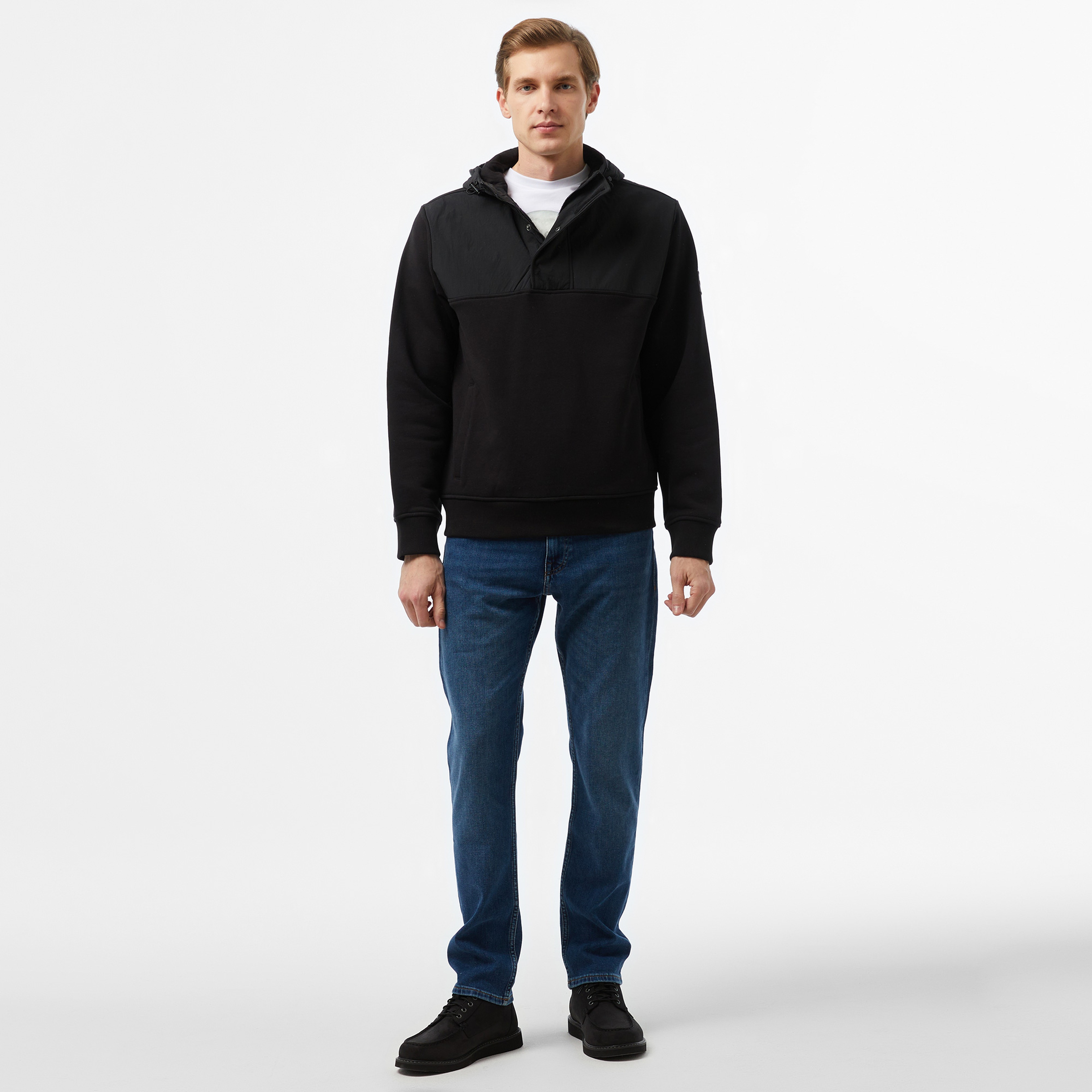 Boss Erkek Siyah Sweatshirt