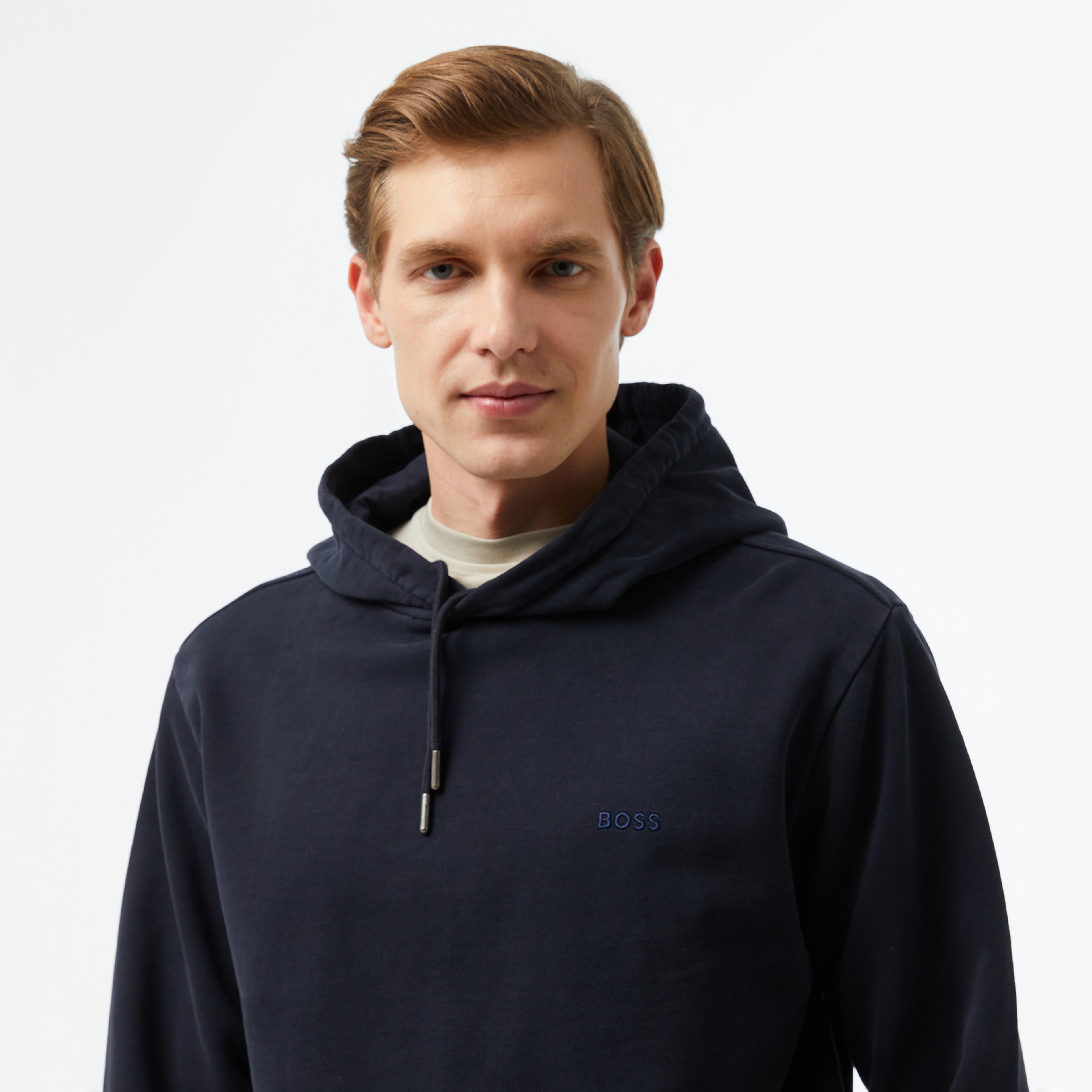 Boss Erkek Mavi Sweatshirt