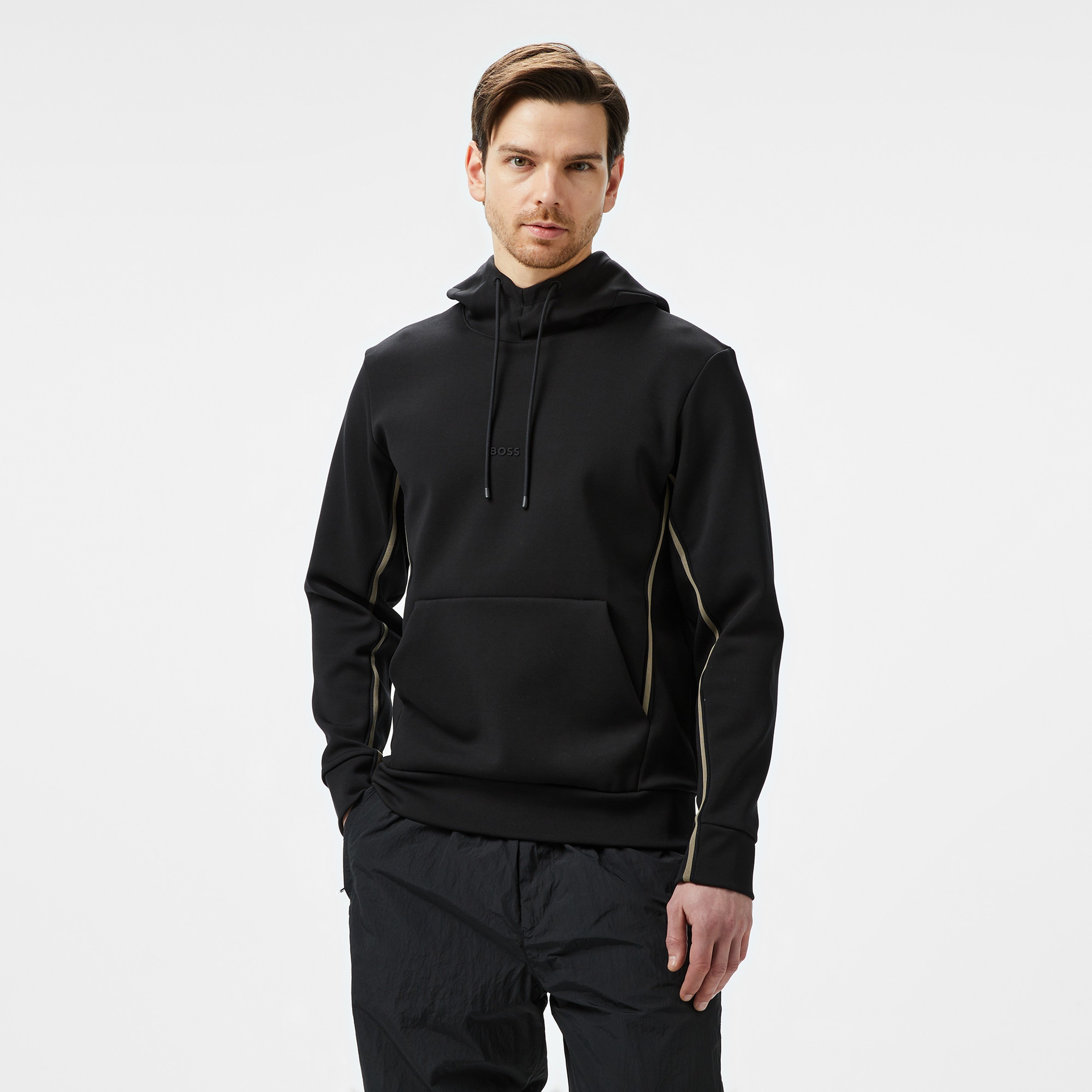 Boss Erkek Siyah Sweatshirt