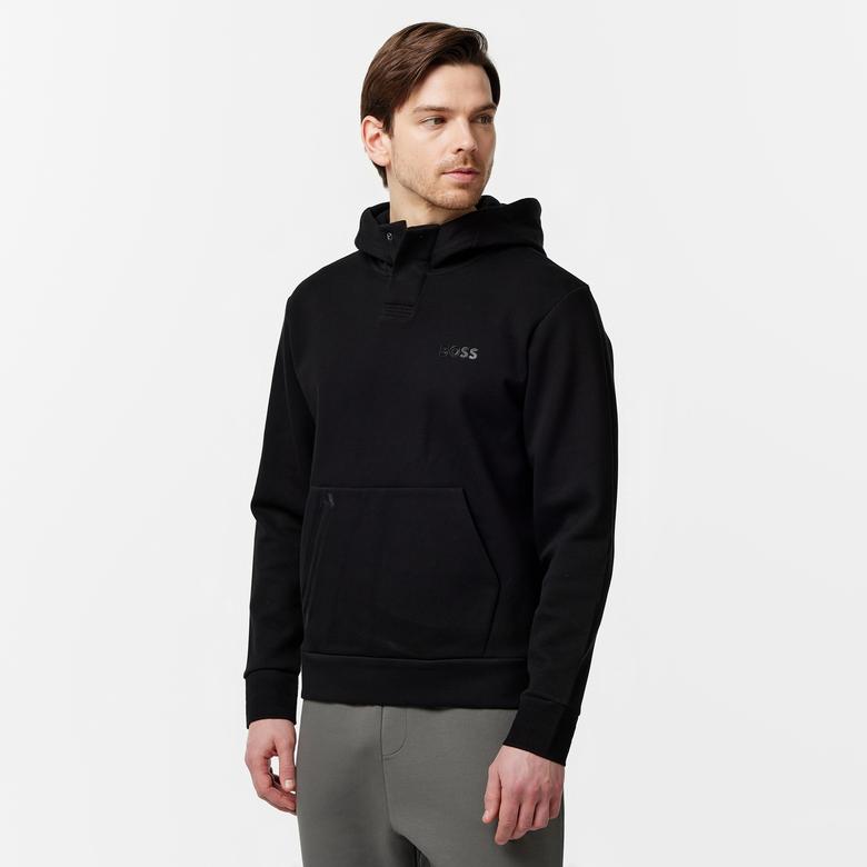 Boss Erkek Siyah Sweatshirt