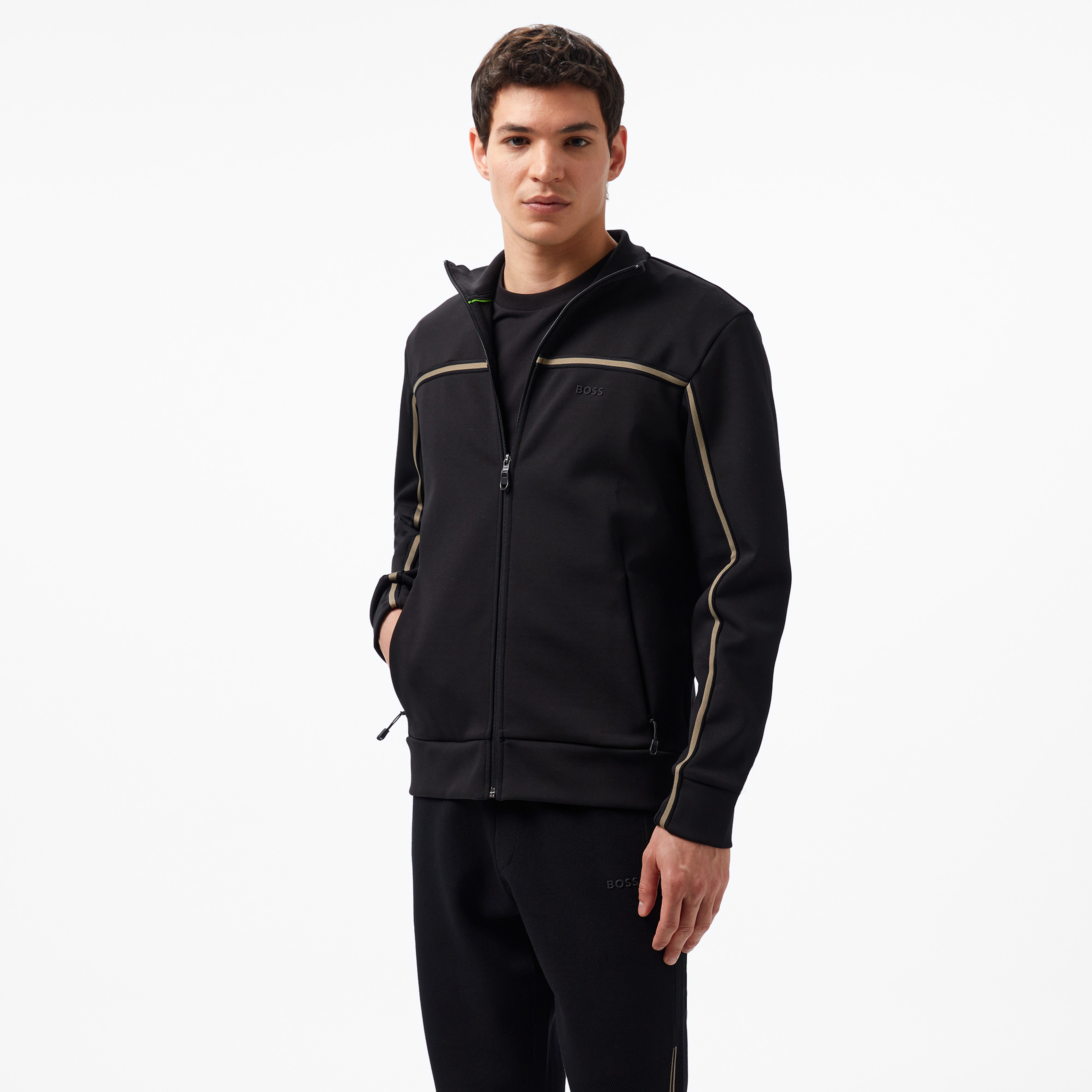 Boss Erkek Siyah Sweatshirt