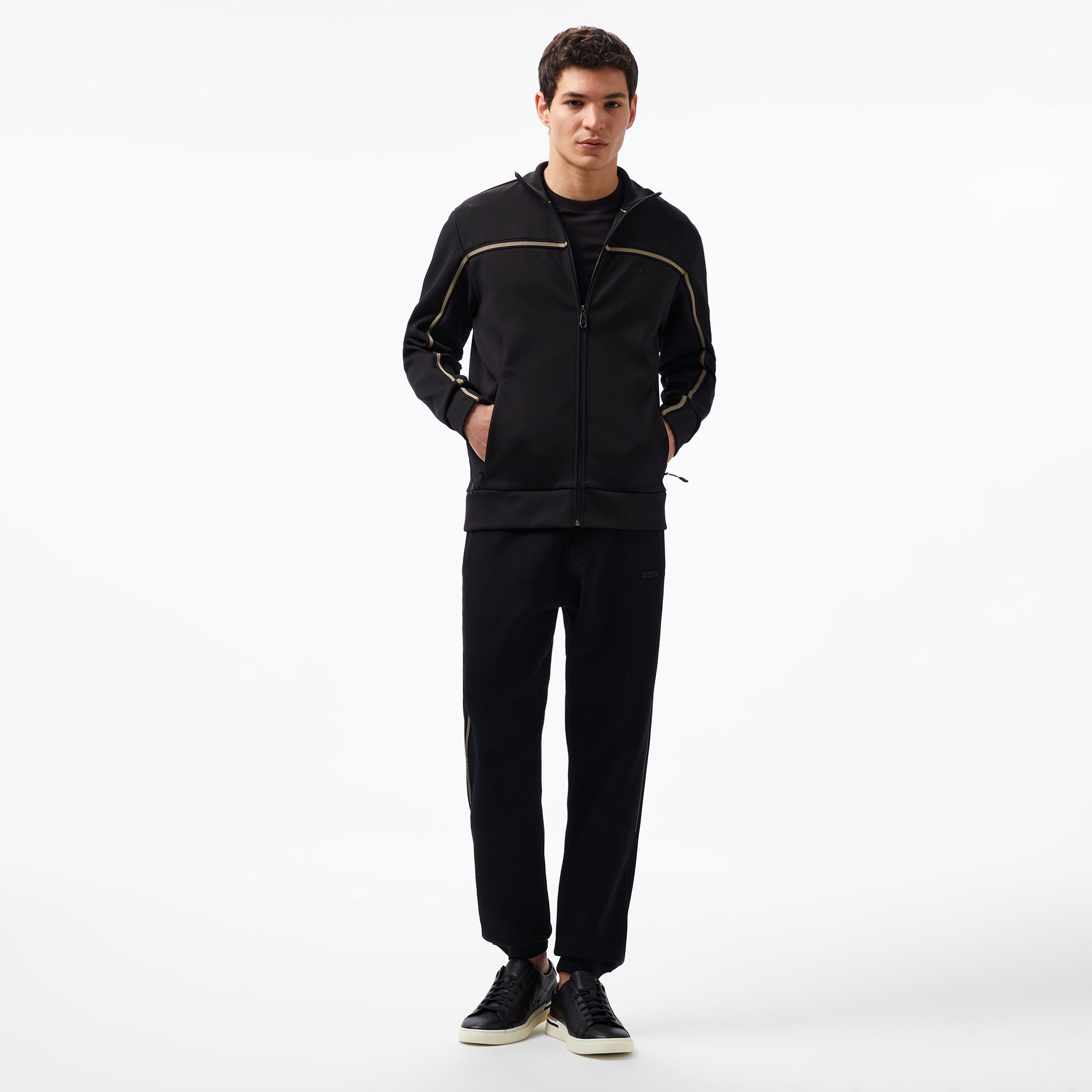 Boss Erkek Siyah Sweatshirt