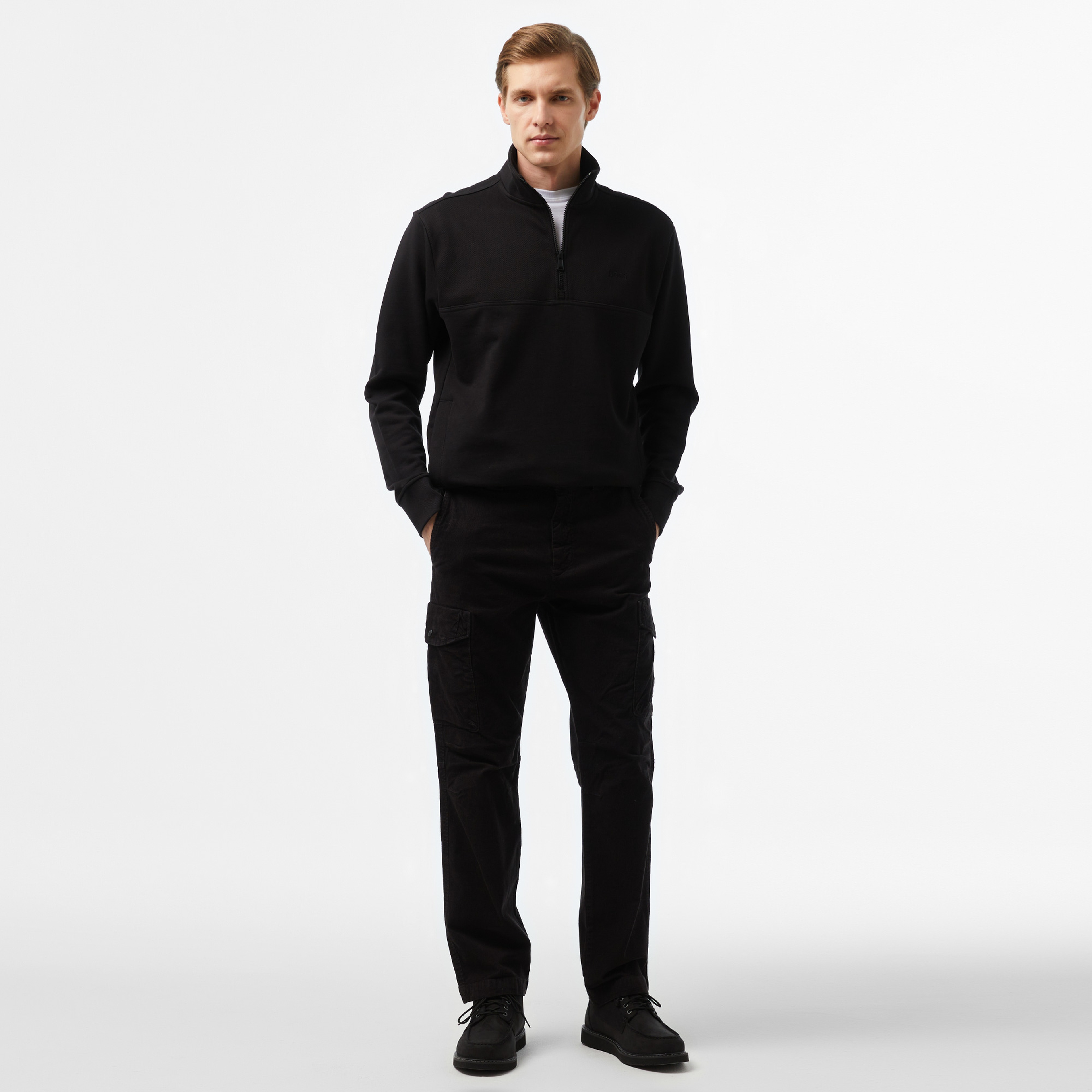 Boss Erkek Siyah Pantolon