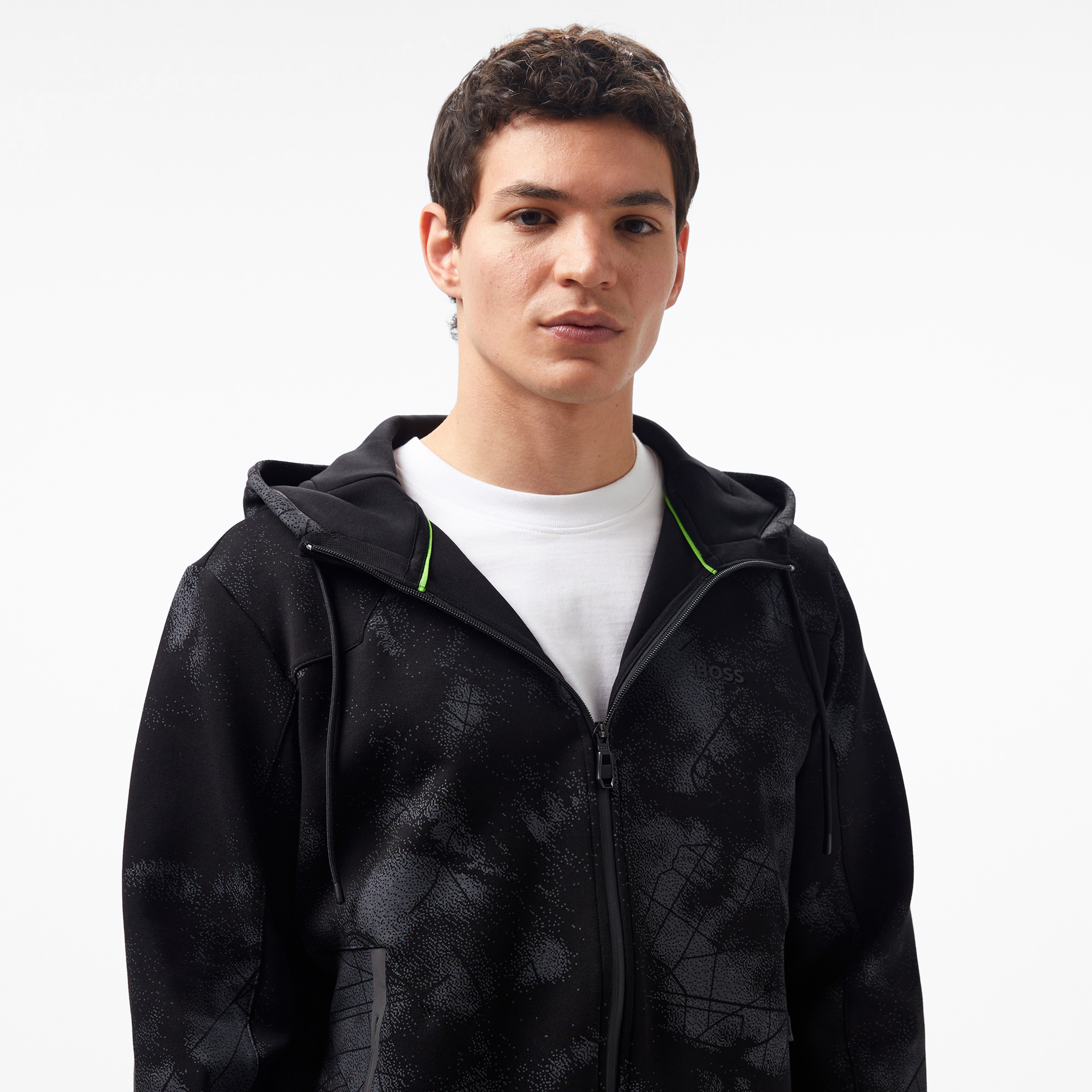 Boss Erkek Siyah Sweatshirt