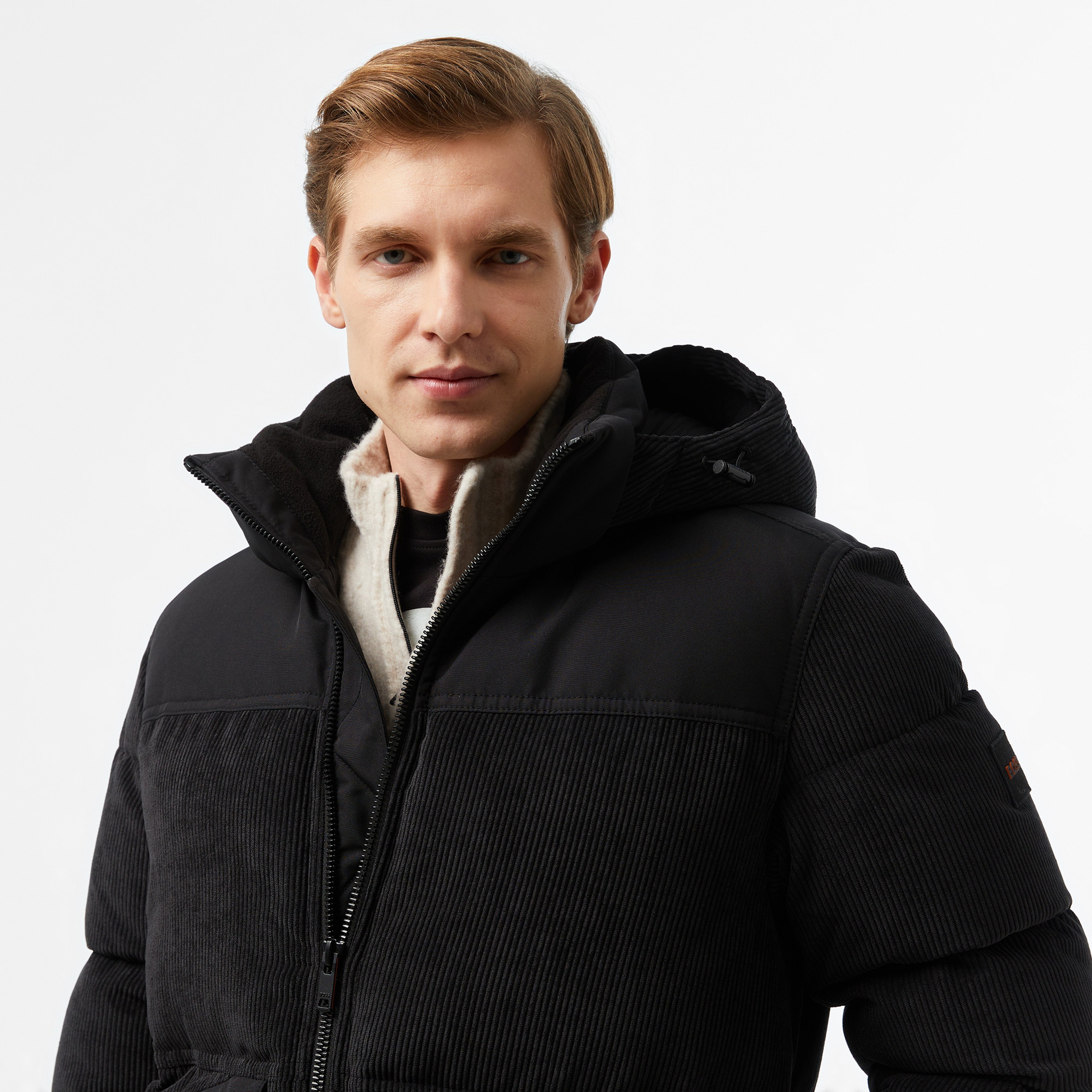 Boss Erkek Siyah Mont