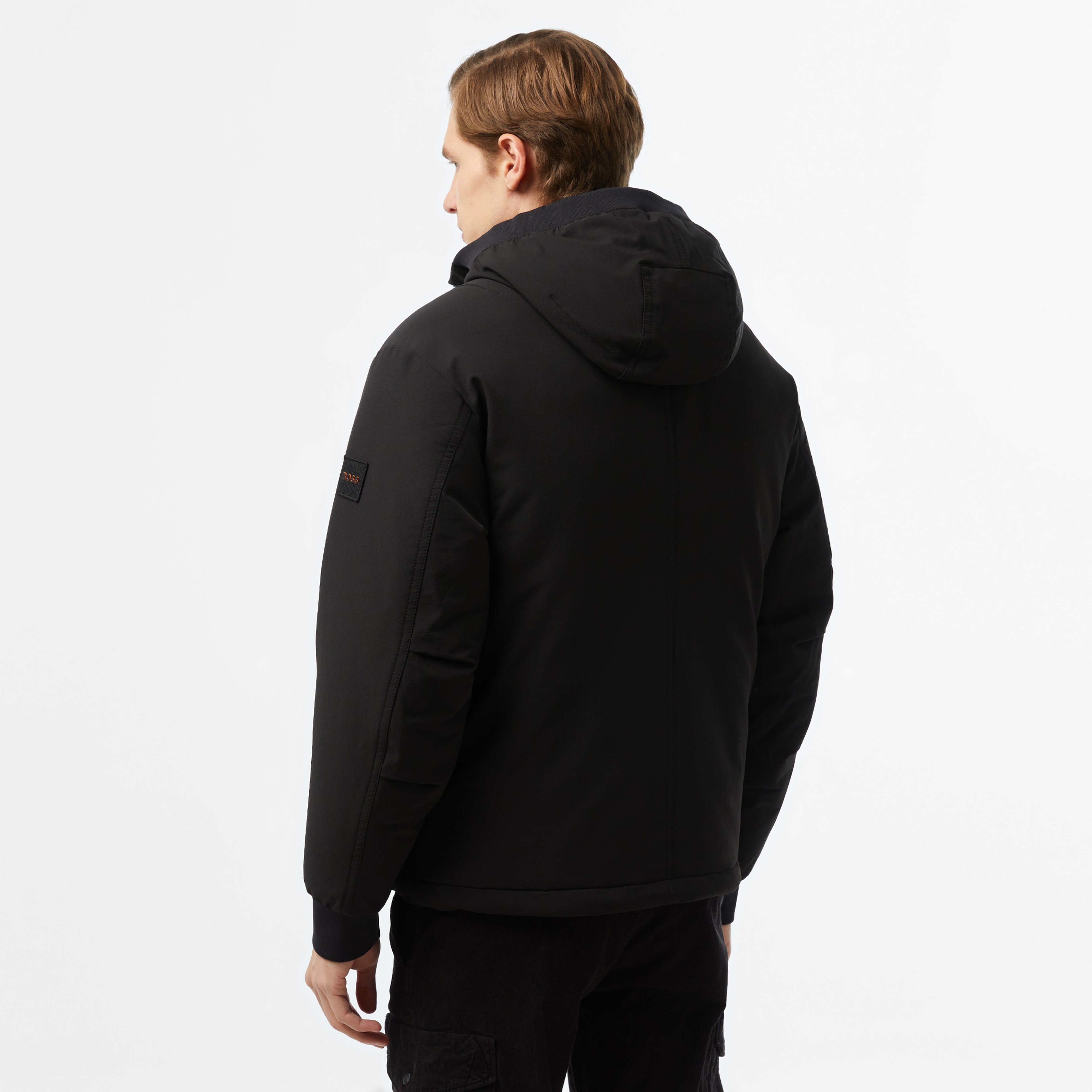 Boss Erkek Siyah Mont