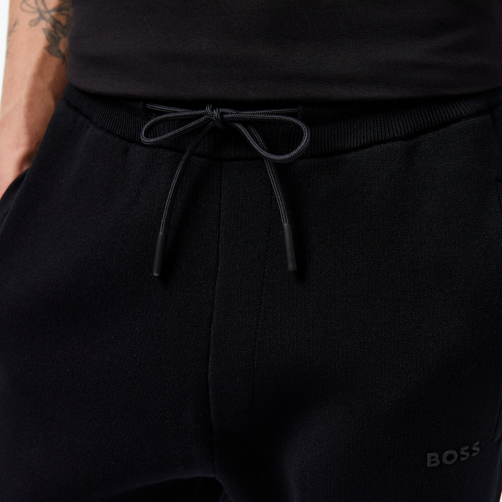 Boss Erkek Siyah Eşofman Altı
