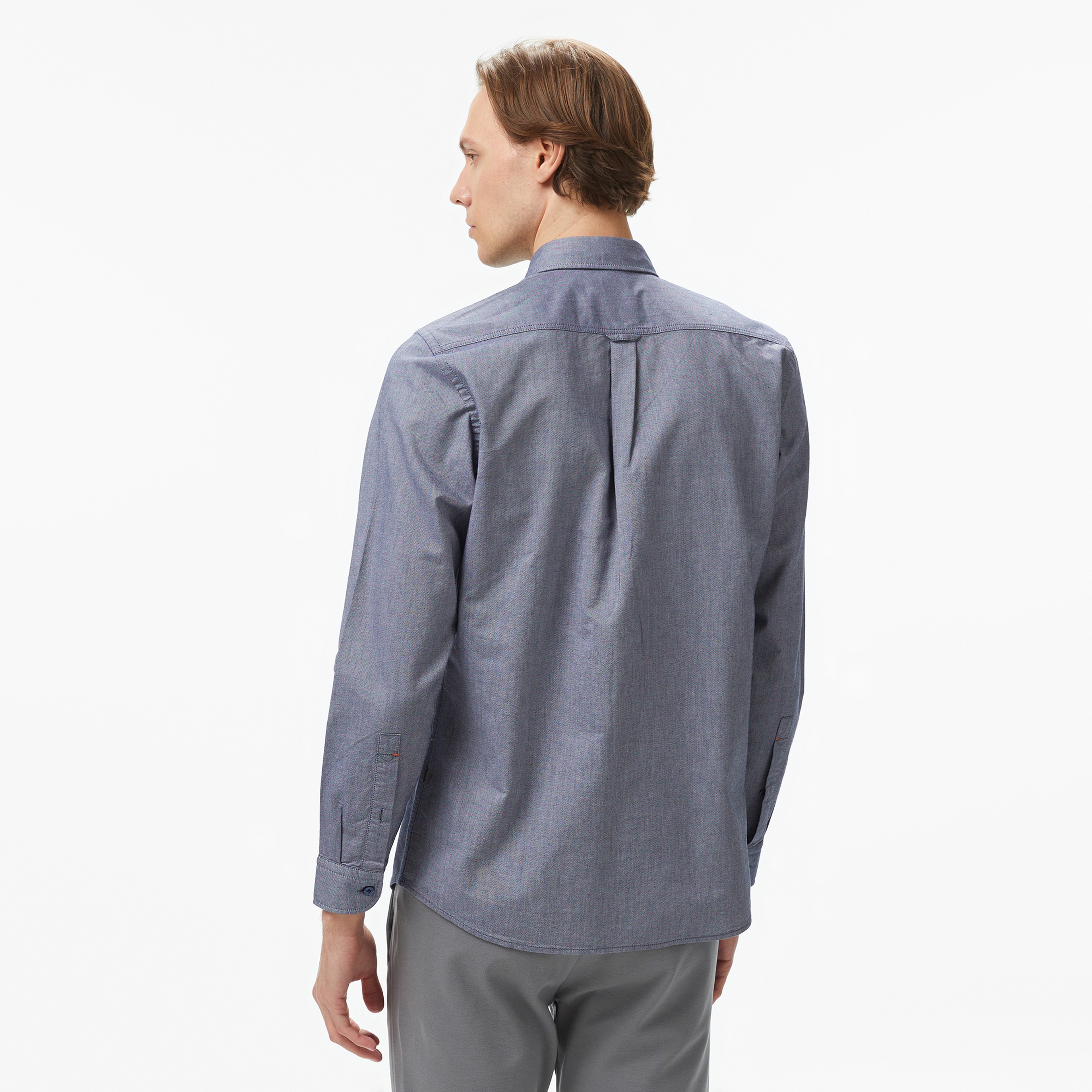 Boss Erkek Lacivert Gömlek