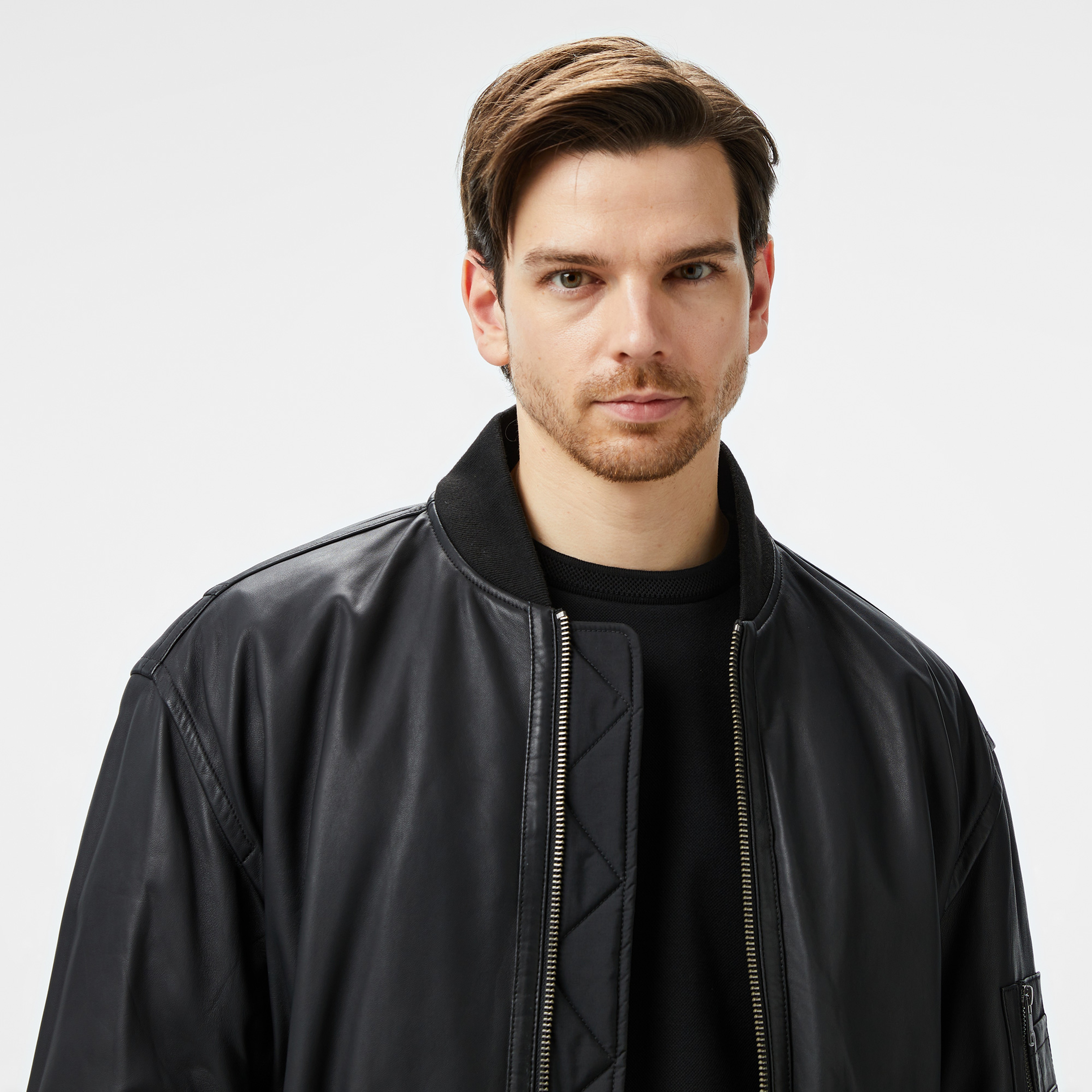 Boss Erkek Siyah Mont