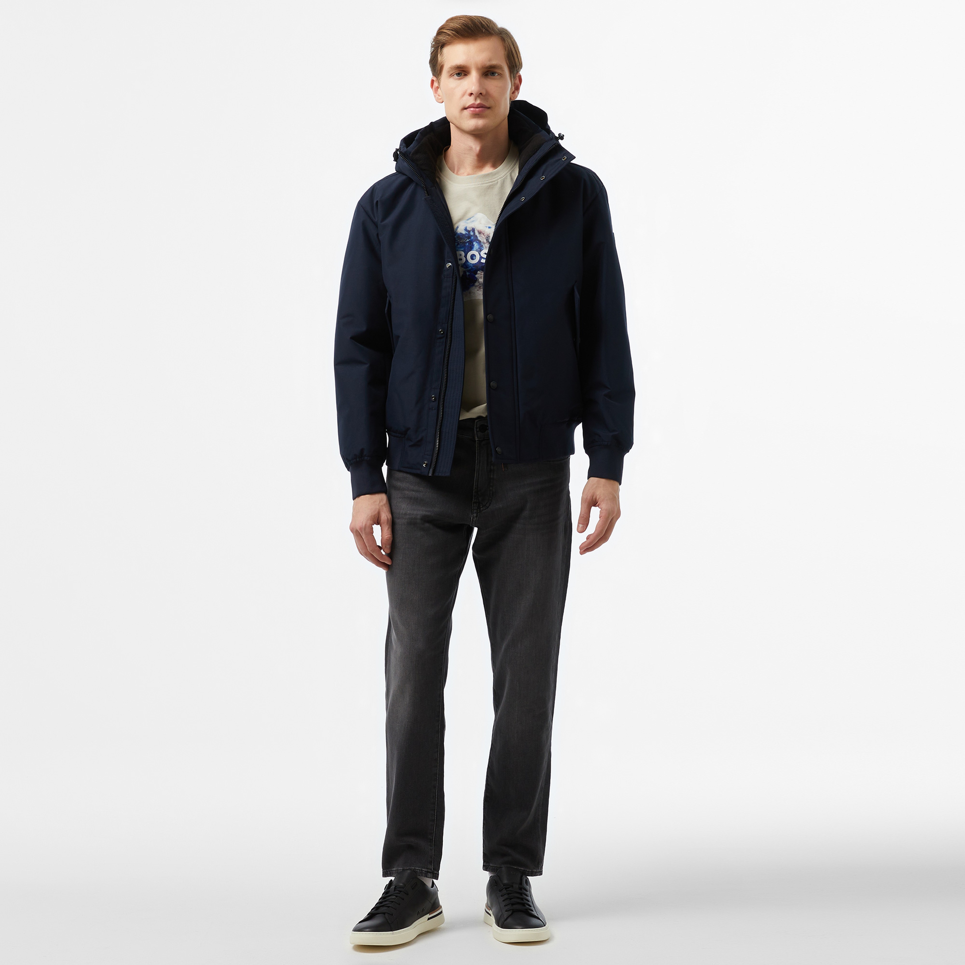 Boss Erkek Mavi Mont