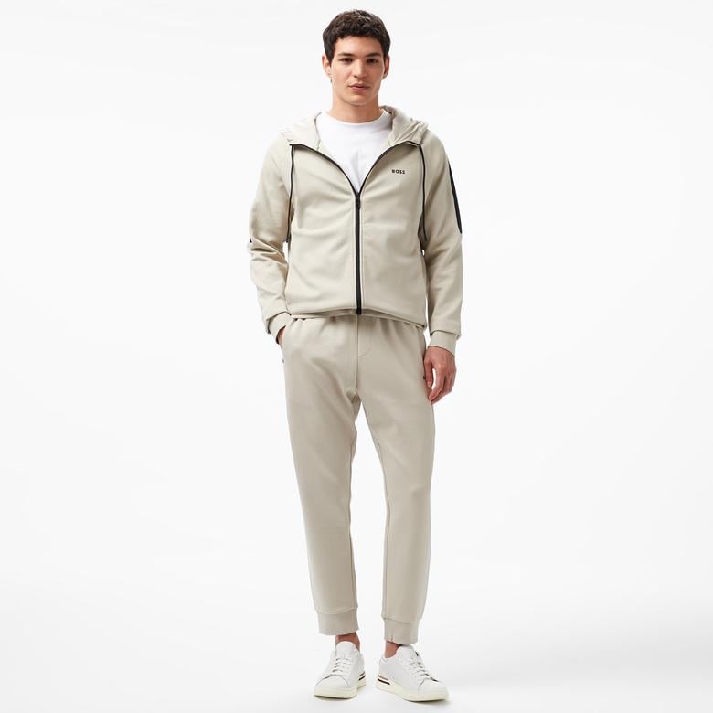 Boss Erkek Bej Sweatshirt