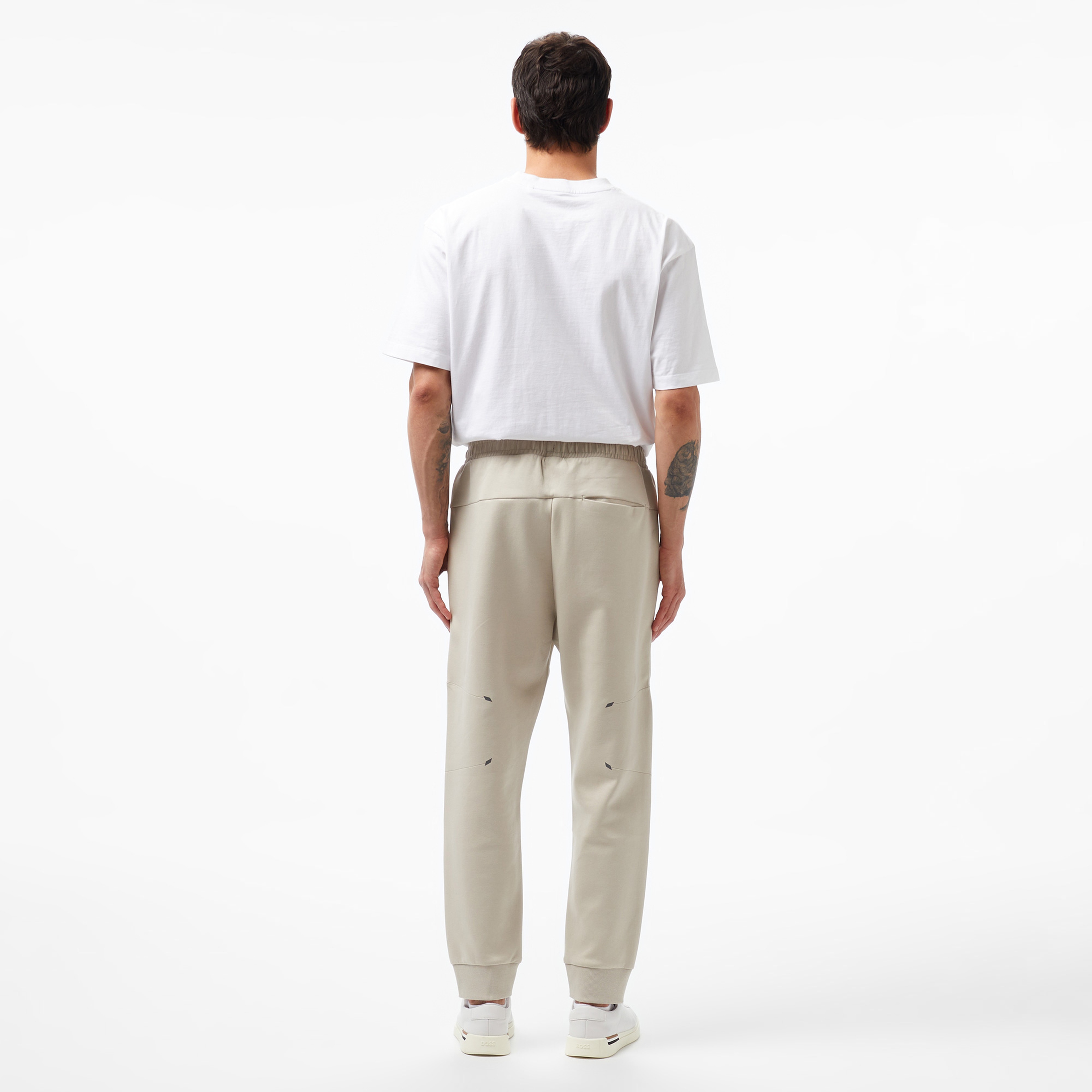 Boss Erkek Bej Sweatshirt