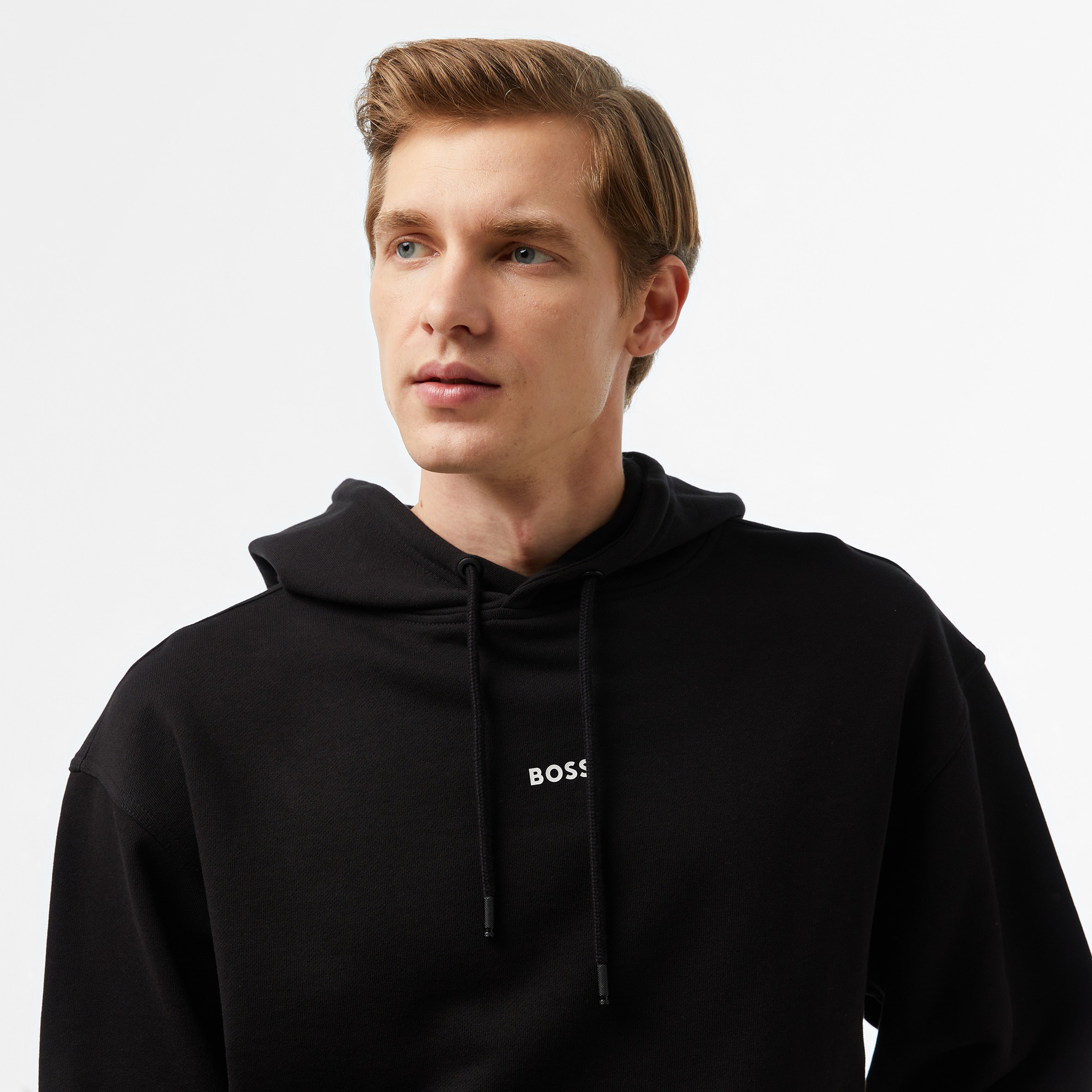 Boss Erkek Siyah Sweatshirt