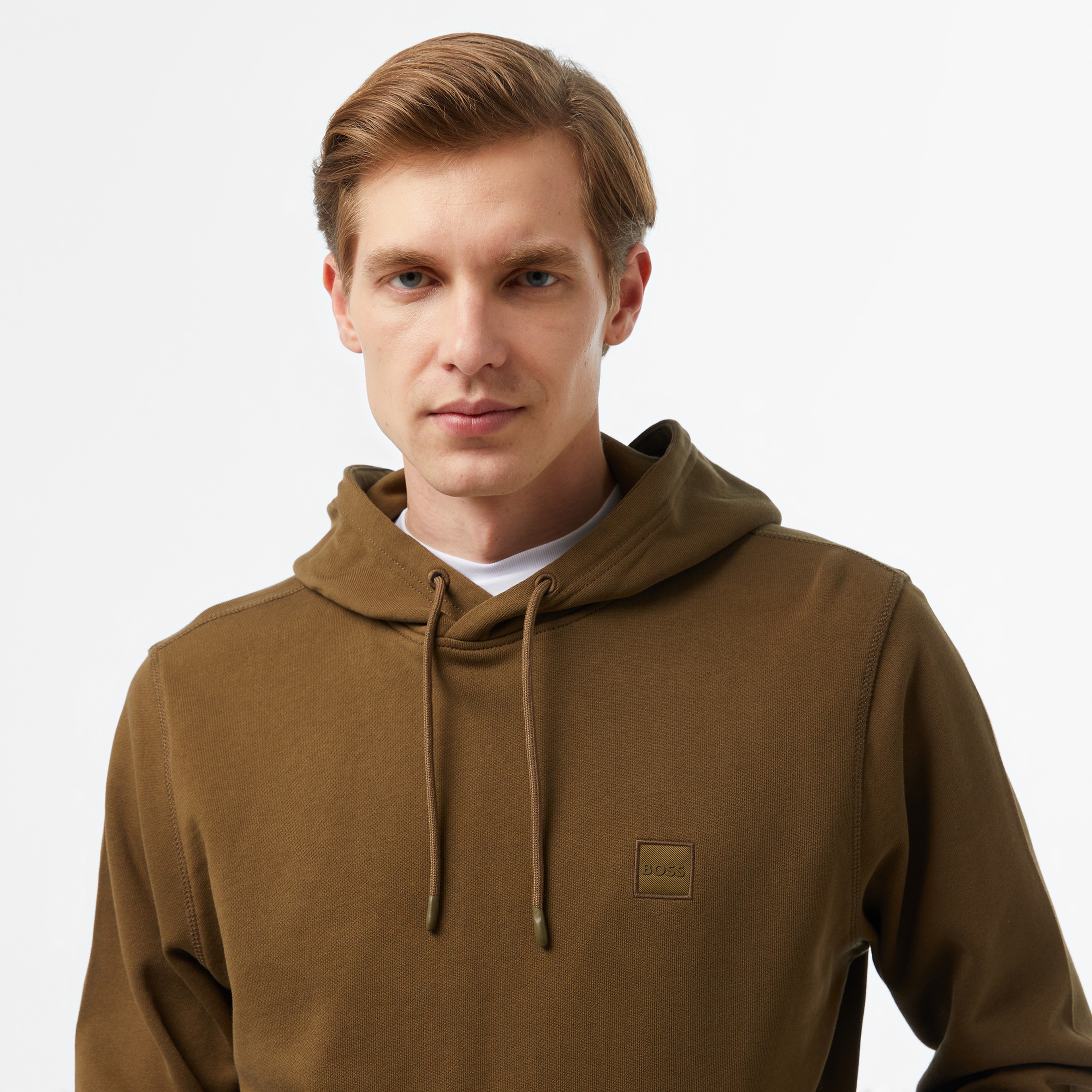 Boss Erkek Yeşil Sweatshirt