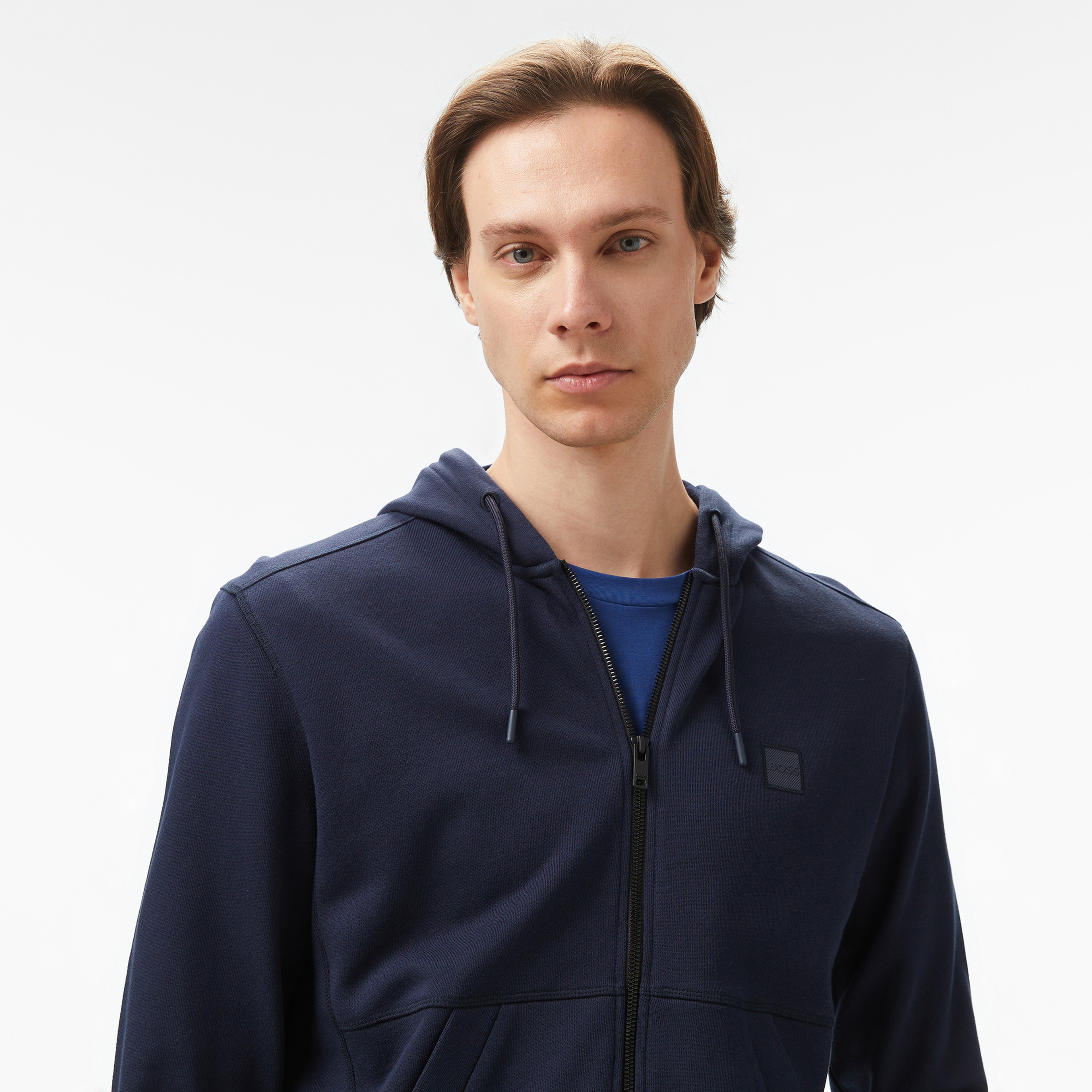 Boss Erkek Mavi Hırka