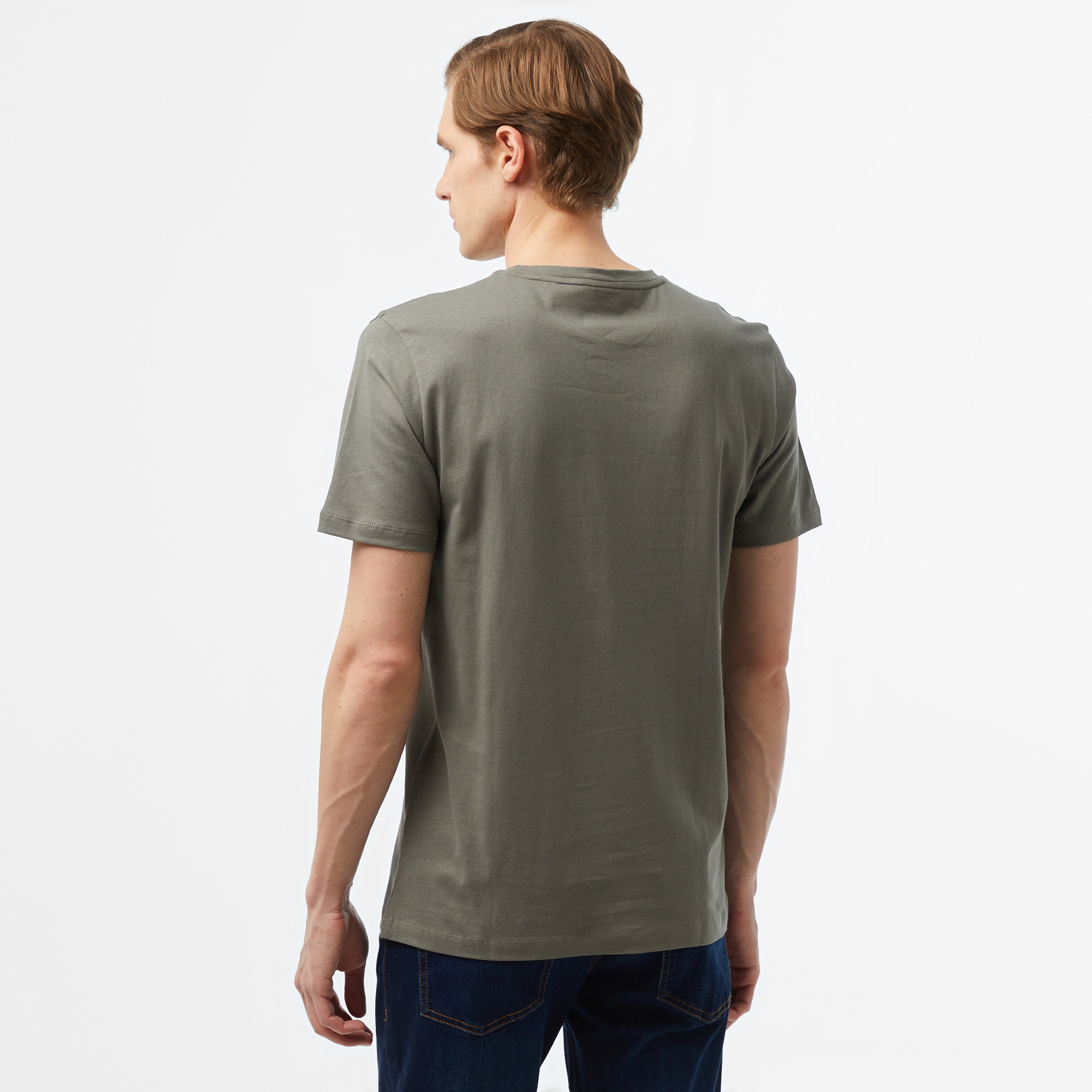 Boss Erkek Gri T-Shirt