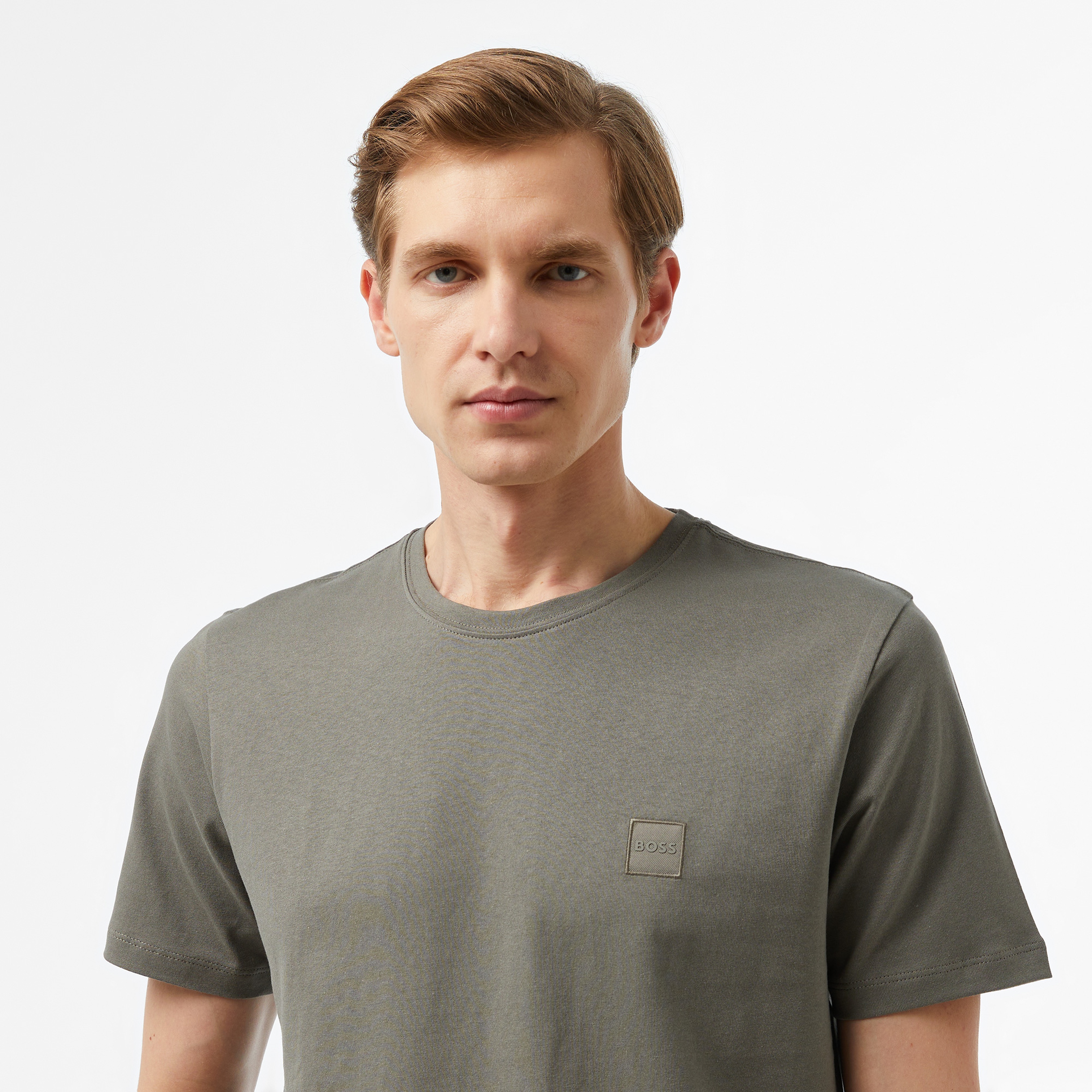 Boss Erkek Gri T-Shirt