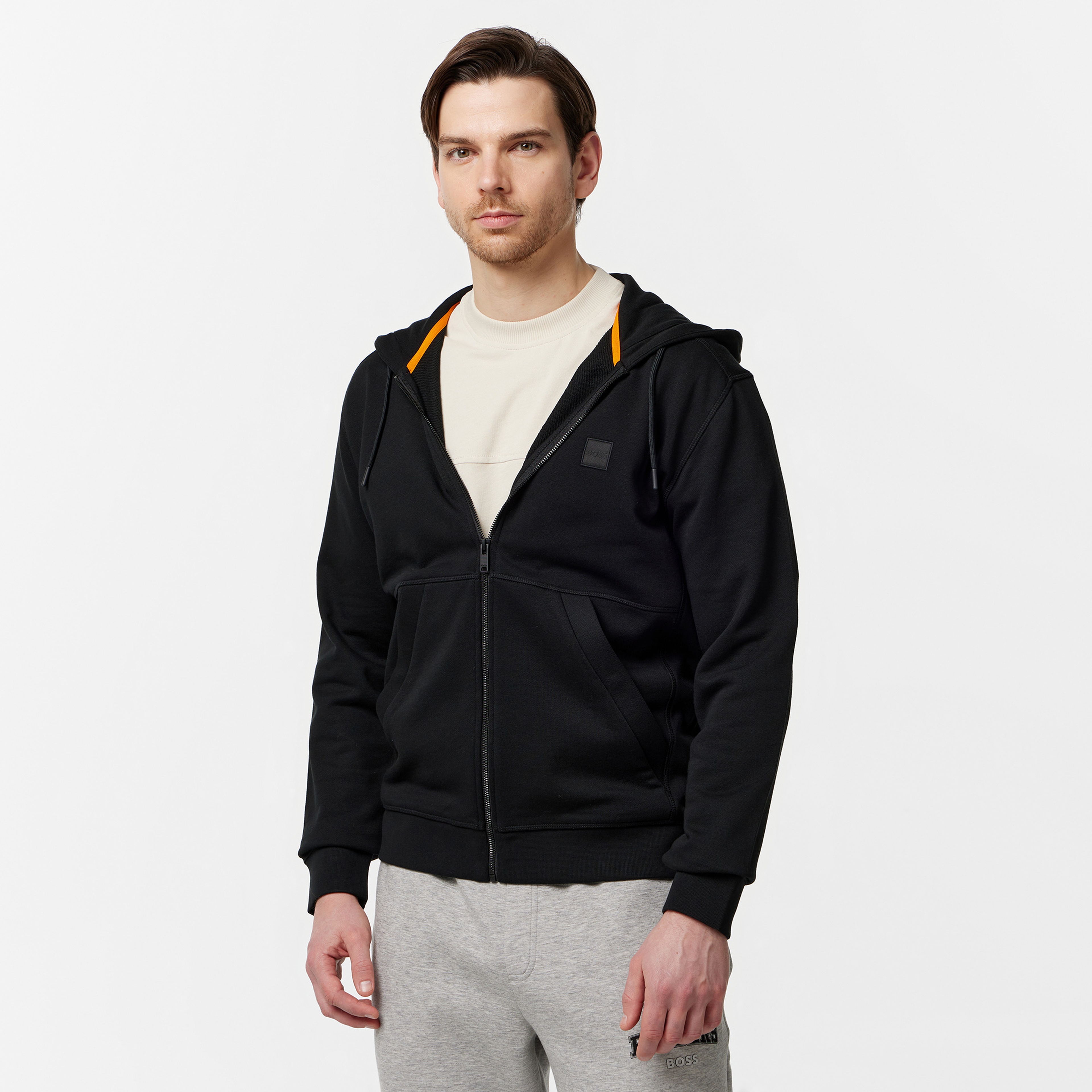 Boss Erkek Siyah Sweatshirt