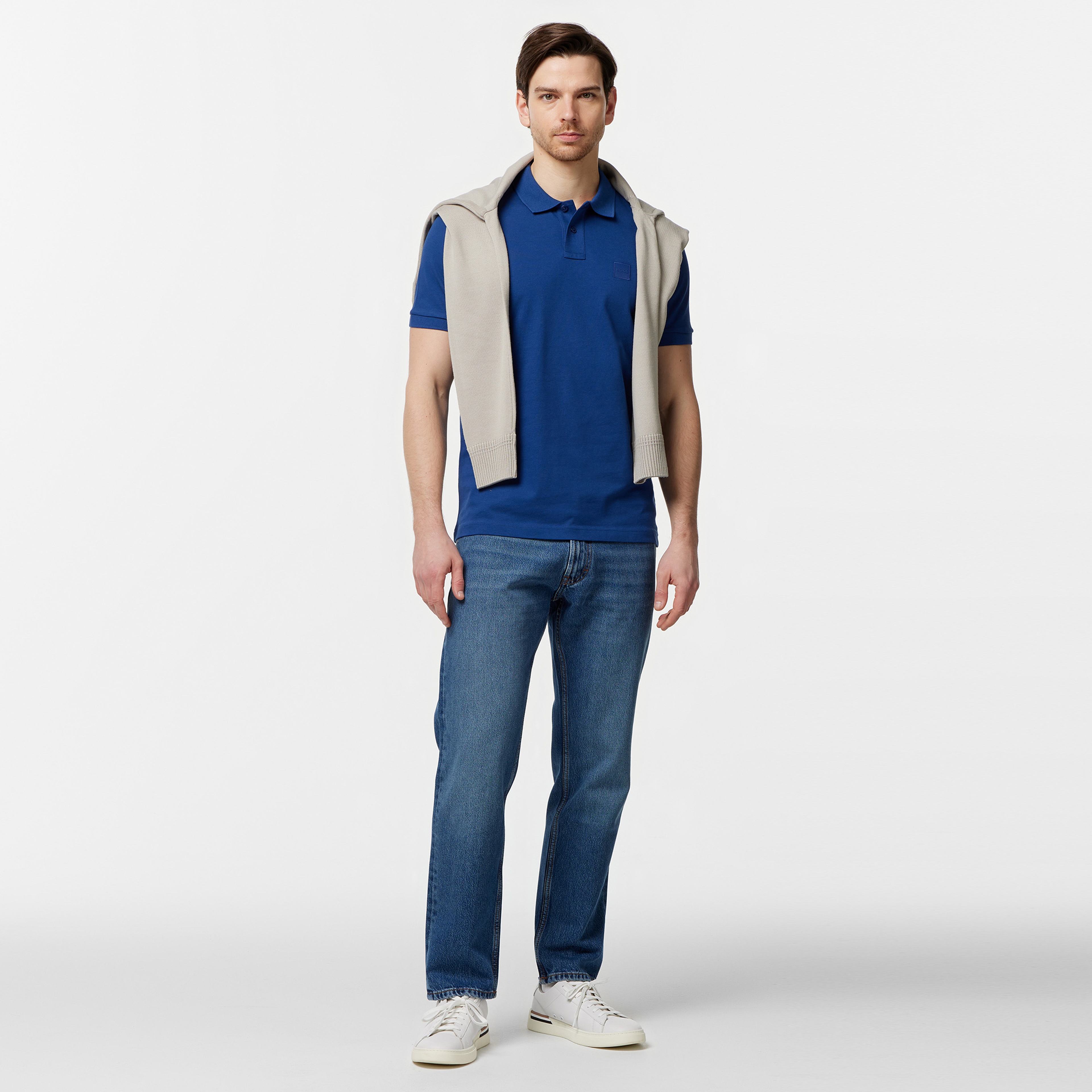 Boss Erkek Mavi Polo