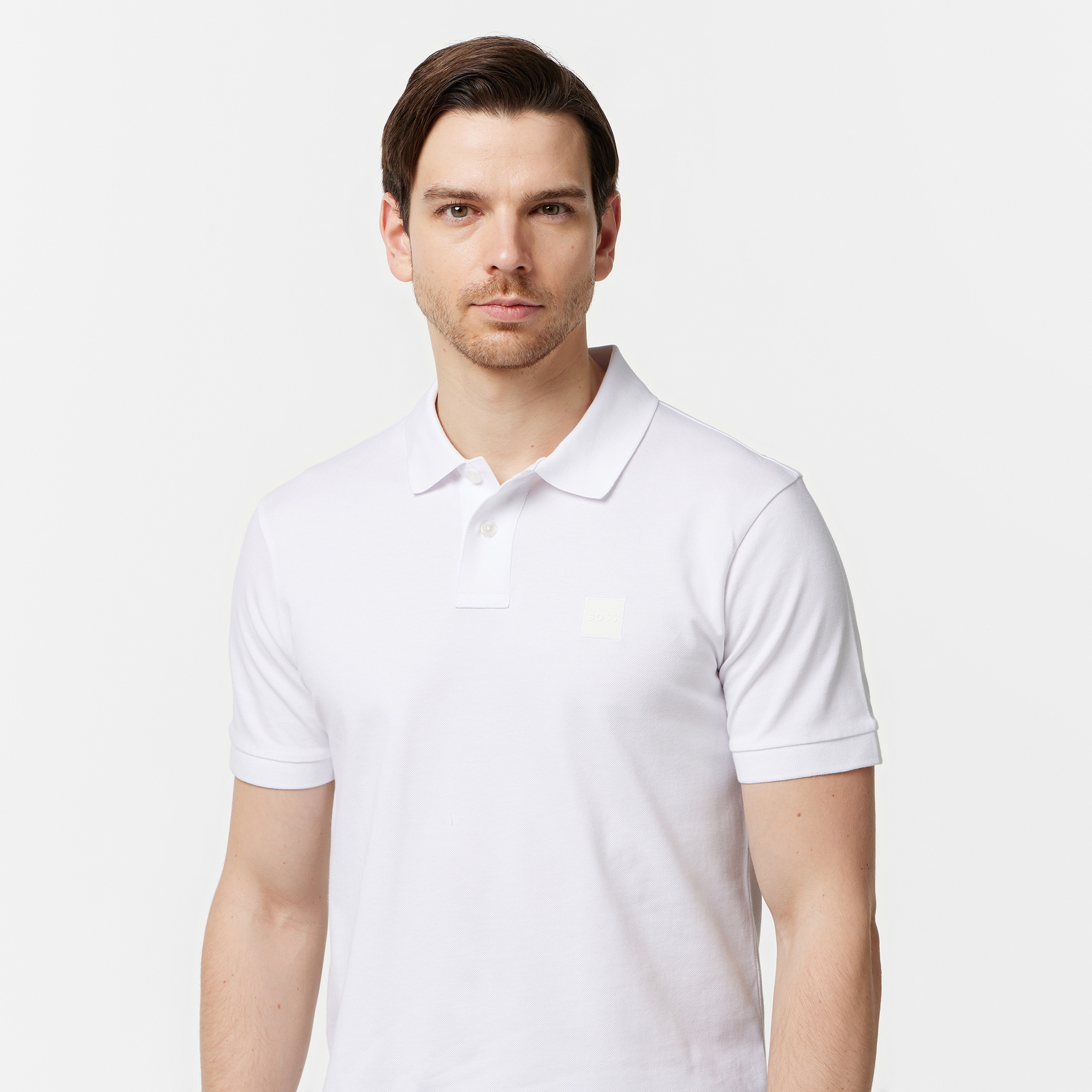 Boss Erkek Beyaz Polo