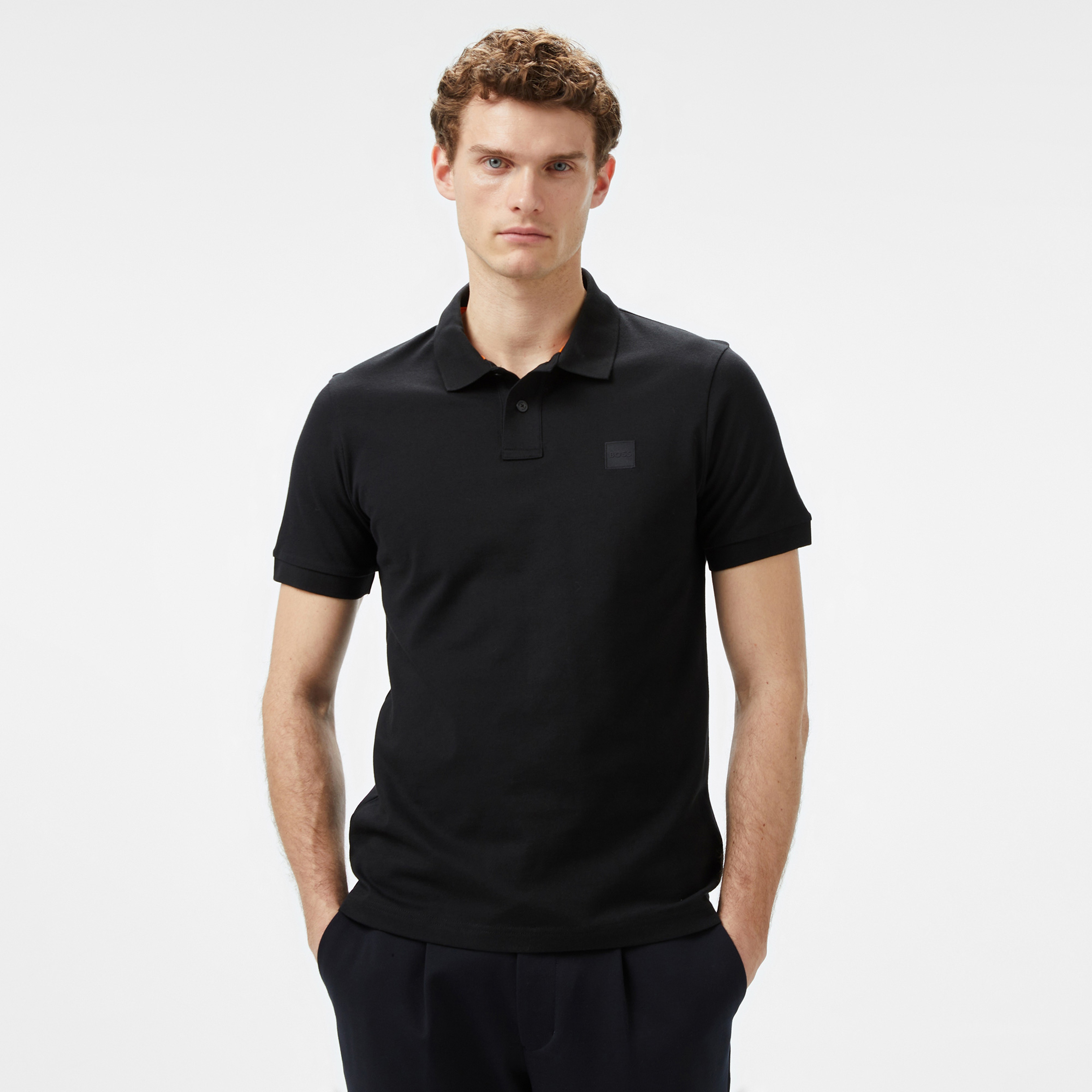 Boss Erkek Siyah Polo