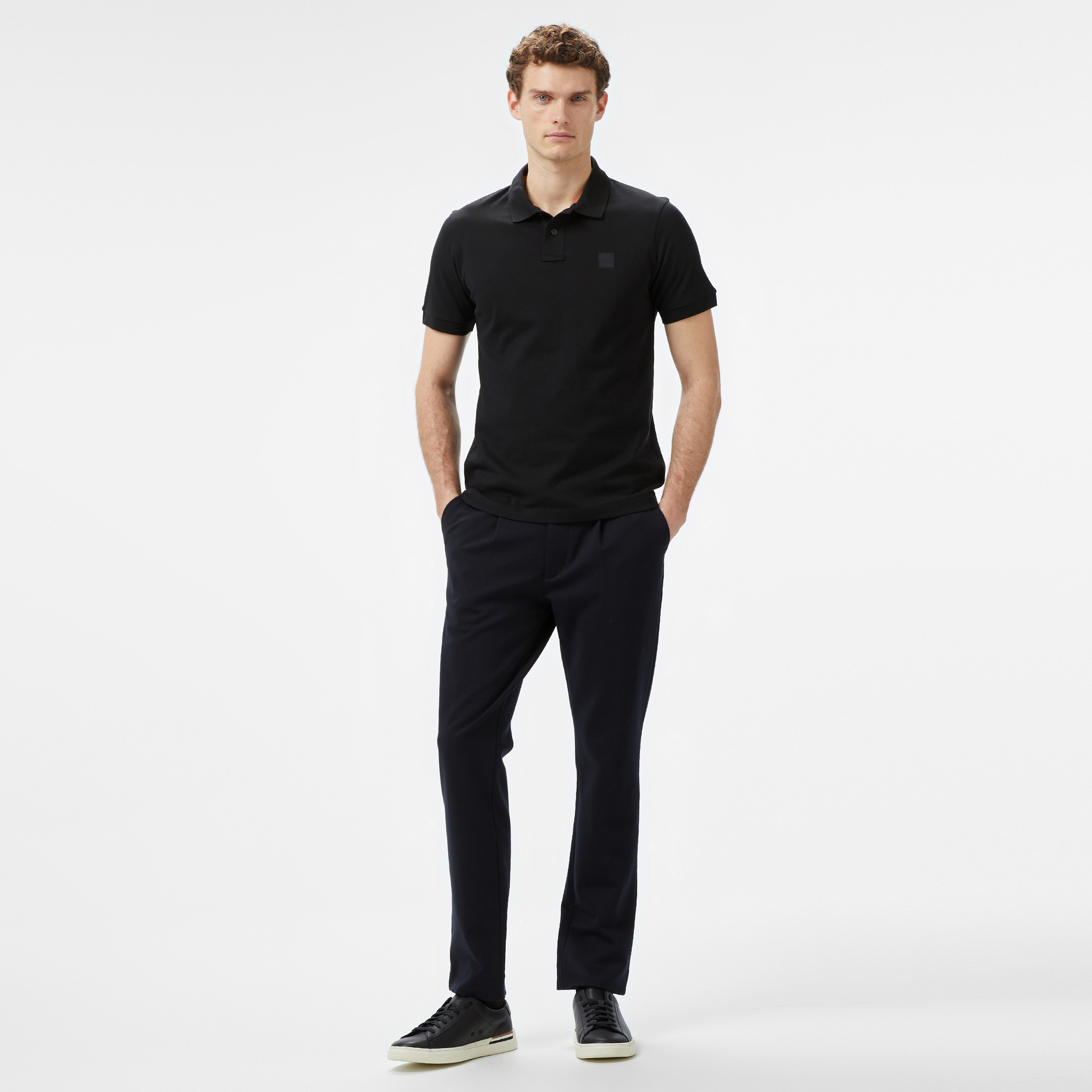 Boss Erkek Siyah Polo