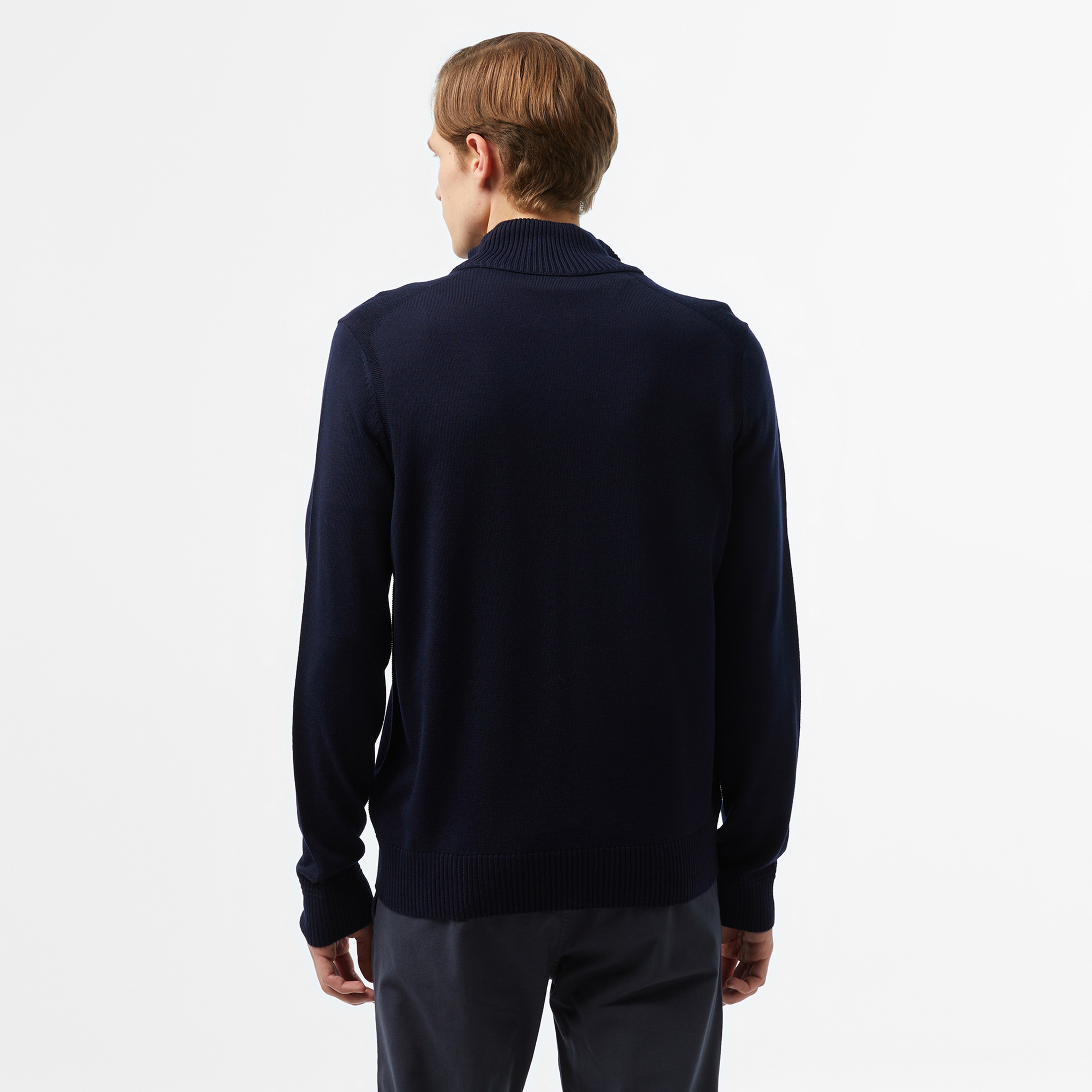 Boss Erkek Mavi Triko