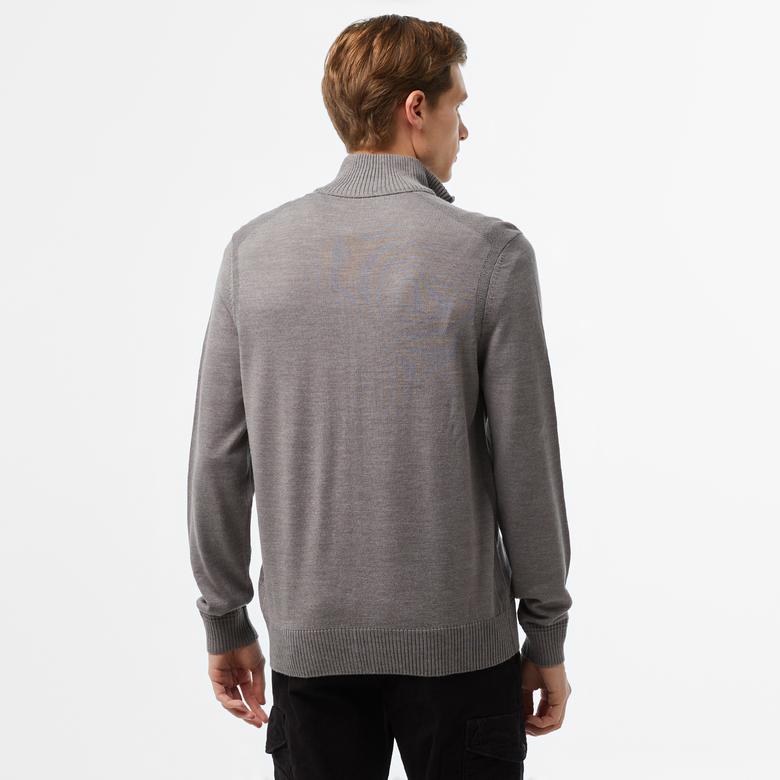 Boss Erkek Gri Hırka