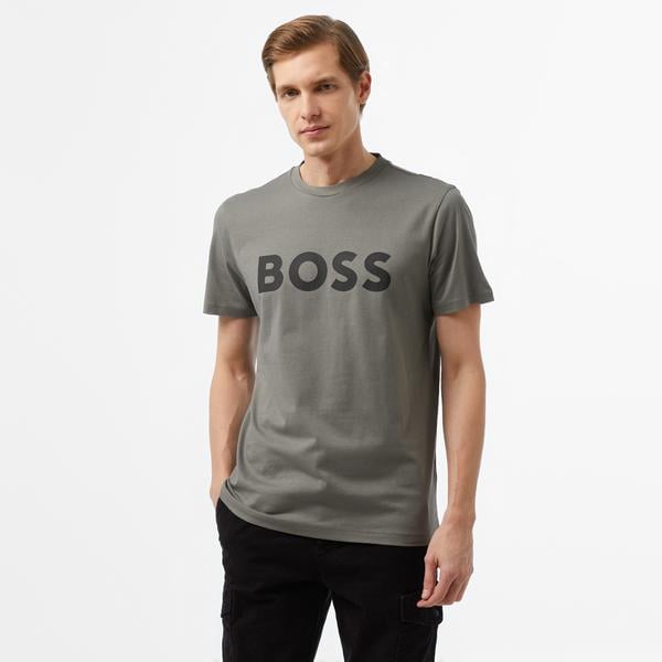 Boss Erkek Gri T-Shirt