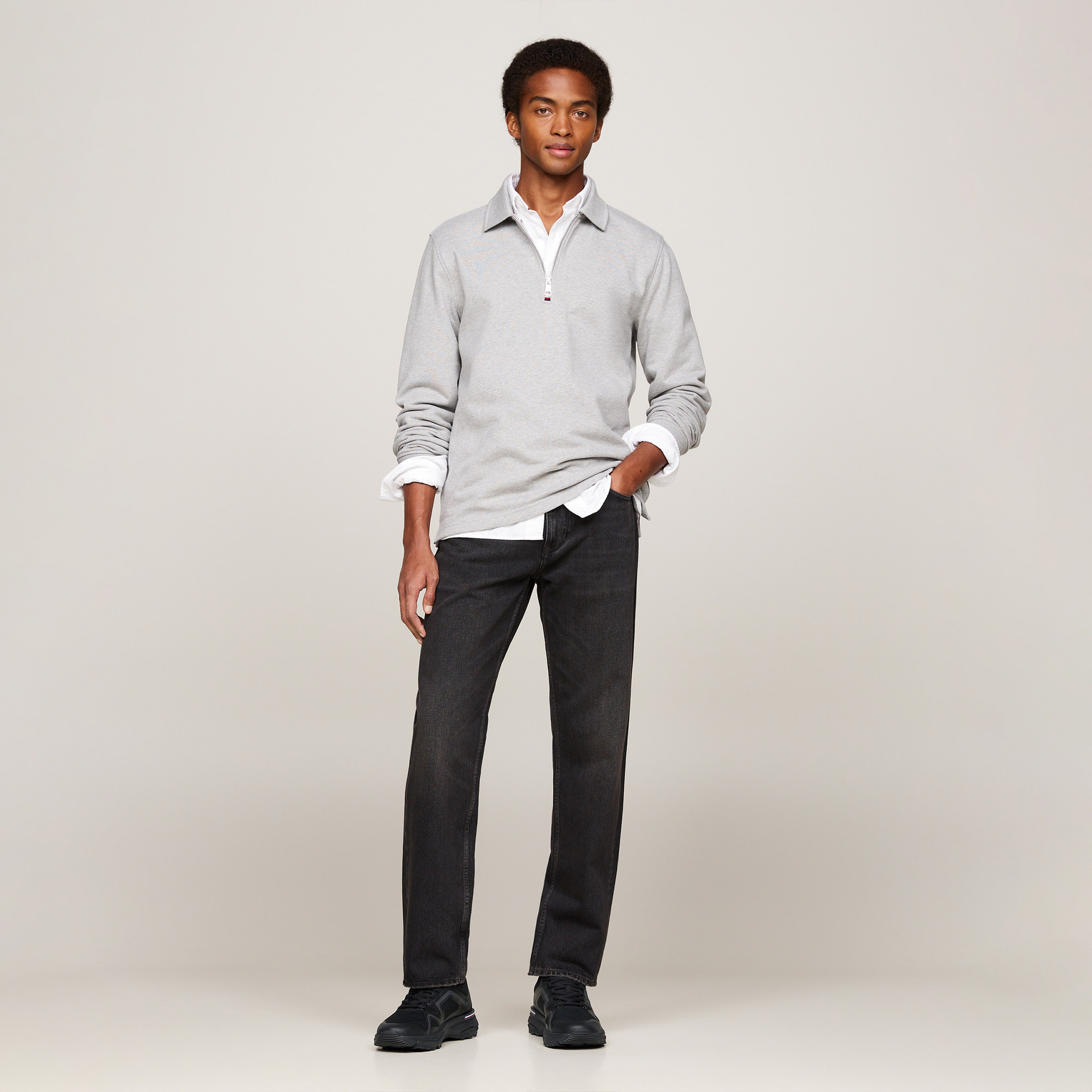 Tommy Hilfiger Erkek Siyah Ayakkabı