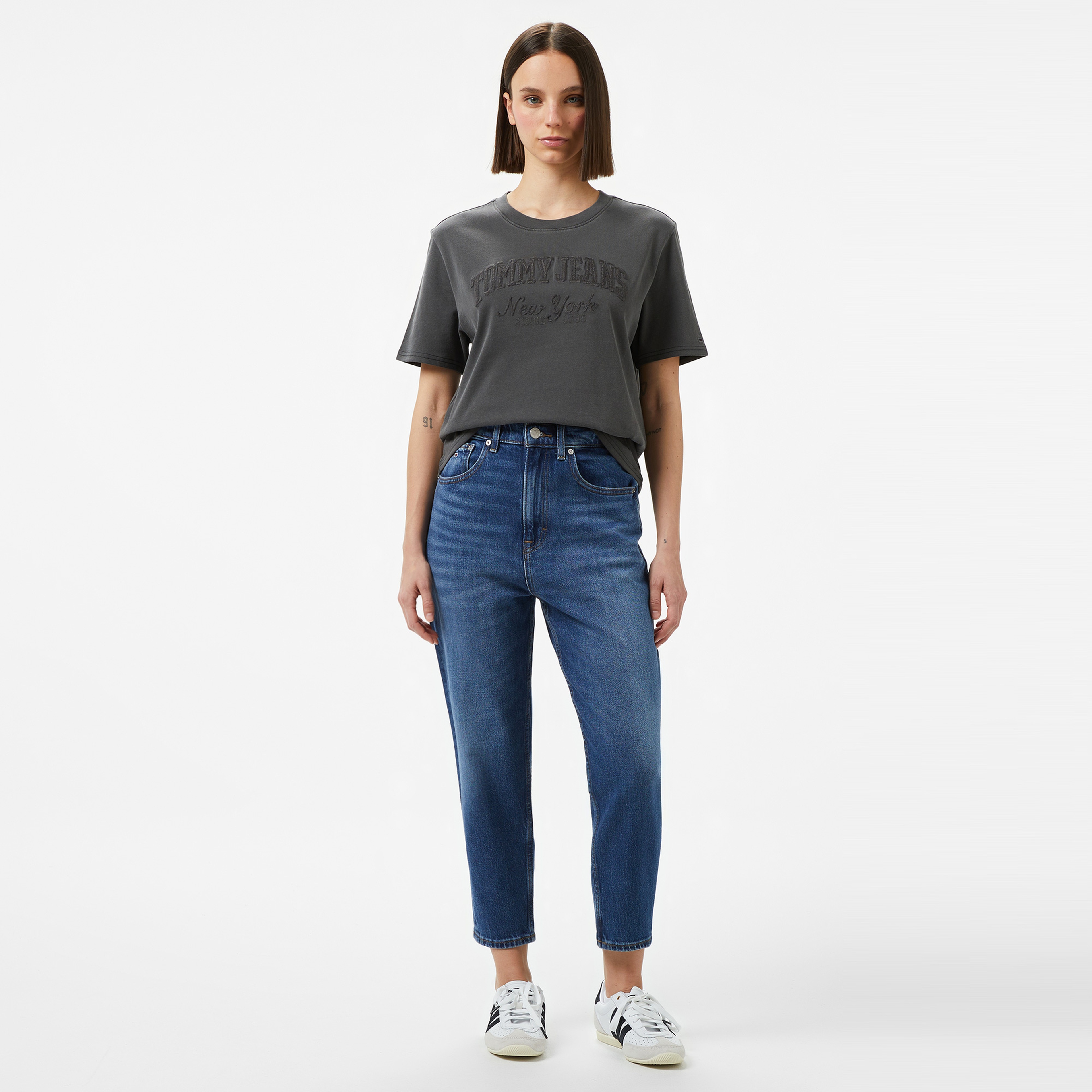 Tommy Hilfiger Kadın Siyah T-Shirt