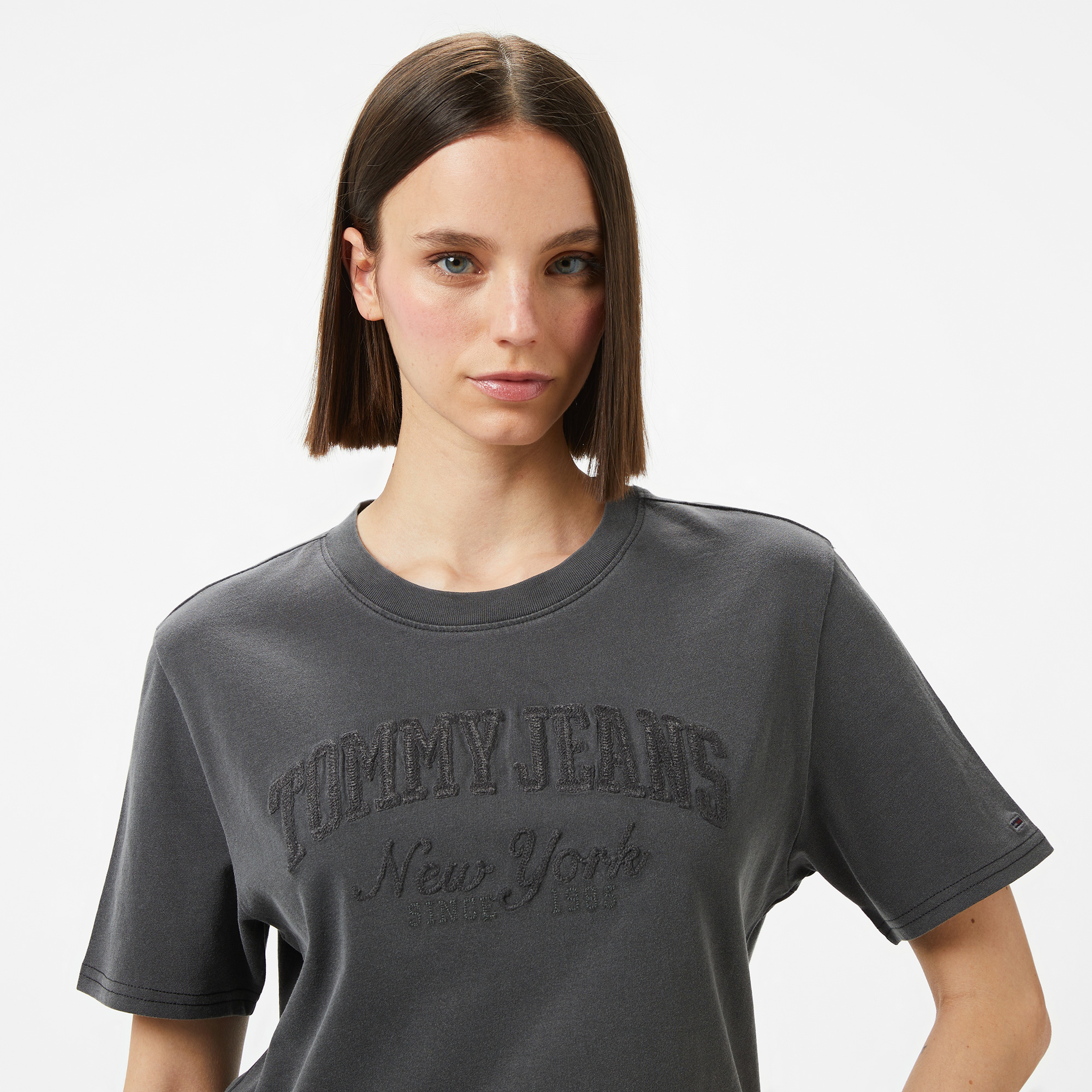 Tommy Hilfiger Kadın Siyah T-Shirt