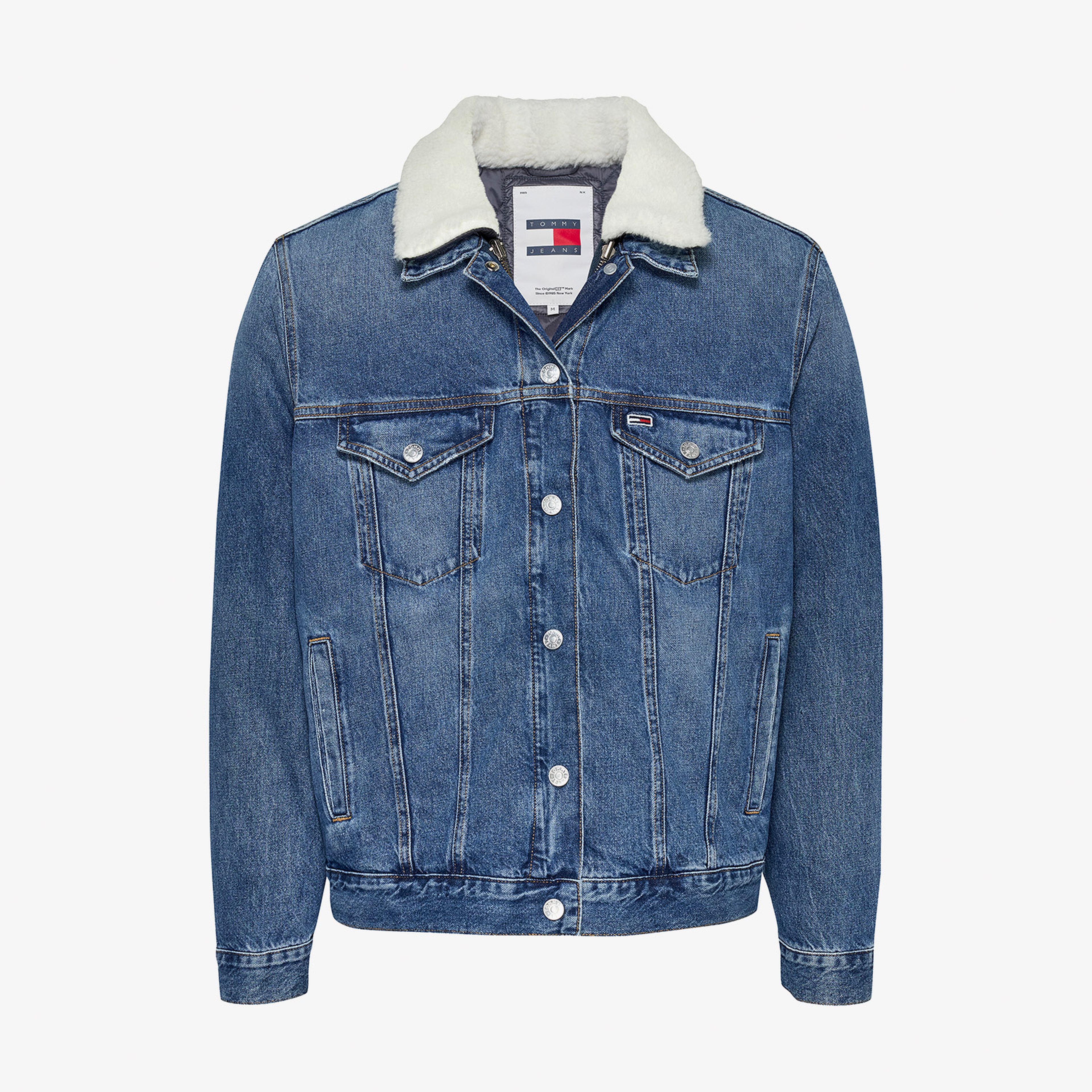 Tommy Jeans Erkek Mavi Mont