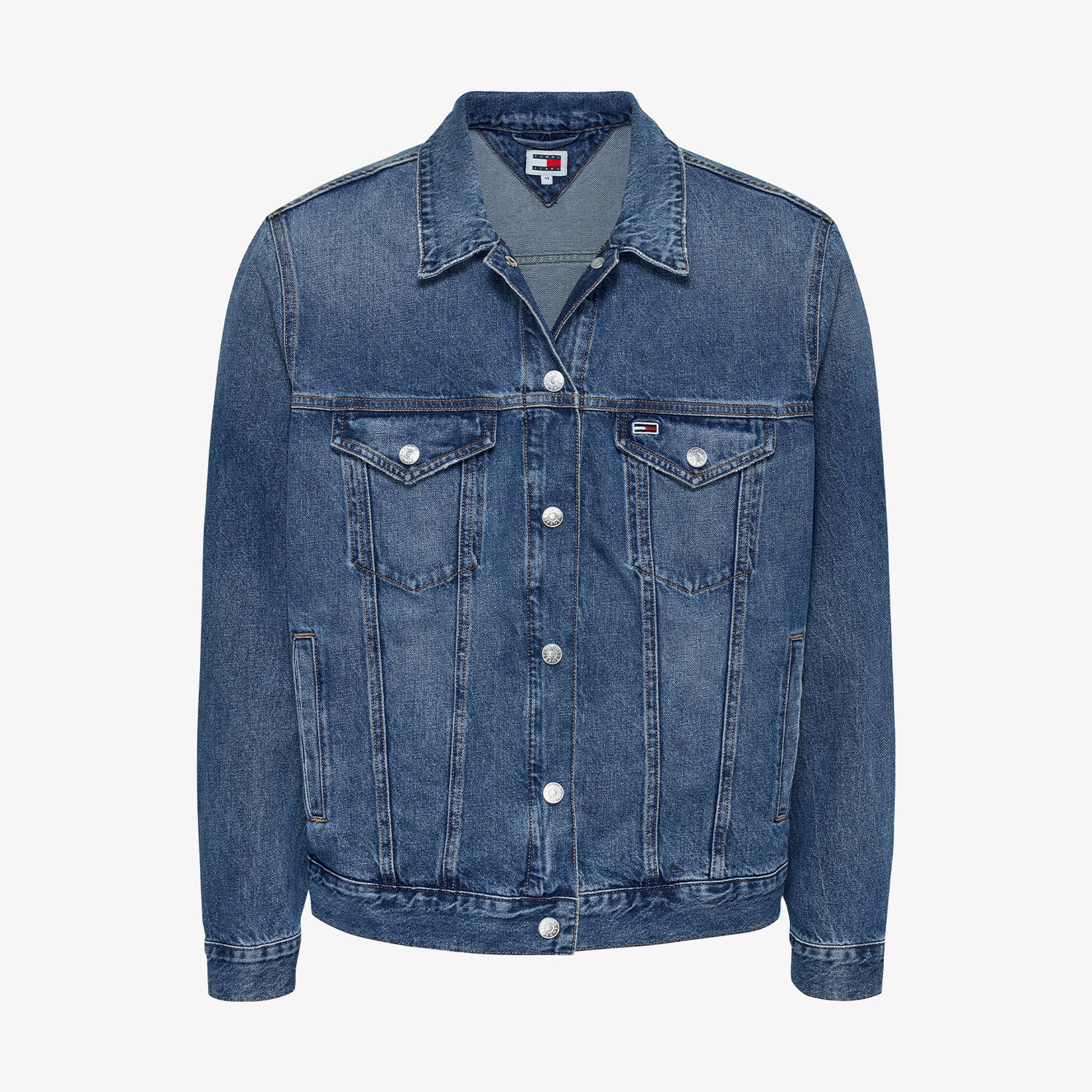 Tommy Jeans Erkek Mavi Mont