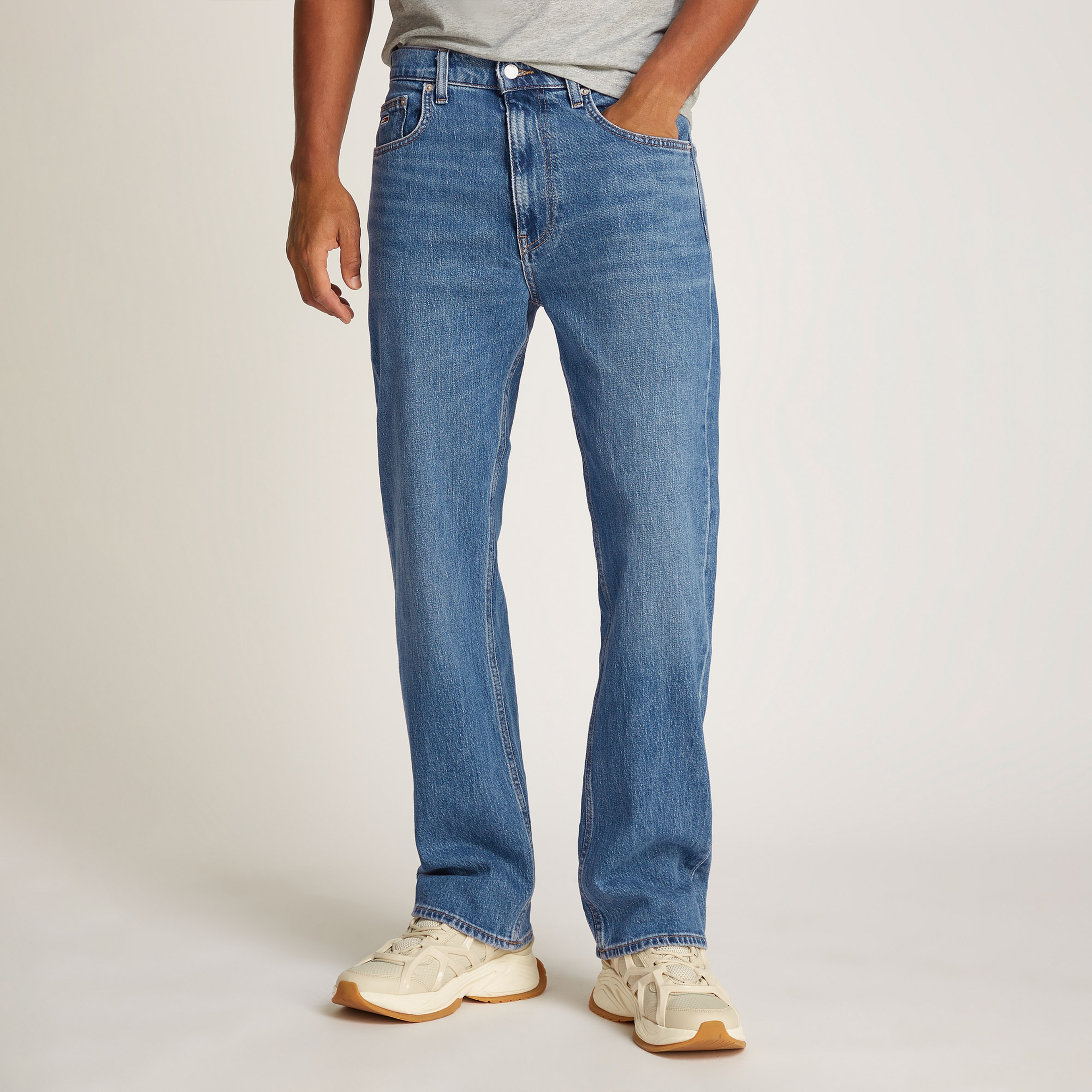 Tommy Hilfiger Erkek Mavi Pantolon