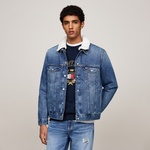 Tommy Jeans Erkek Mavi Mont