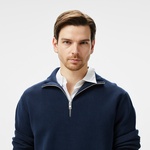 Tommy Jeans Erkek Mavi Triko