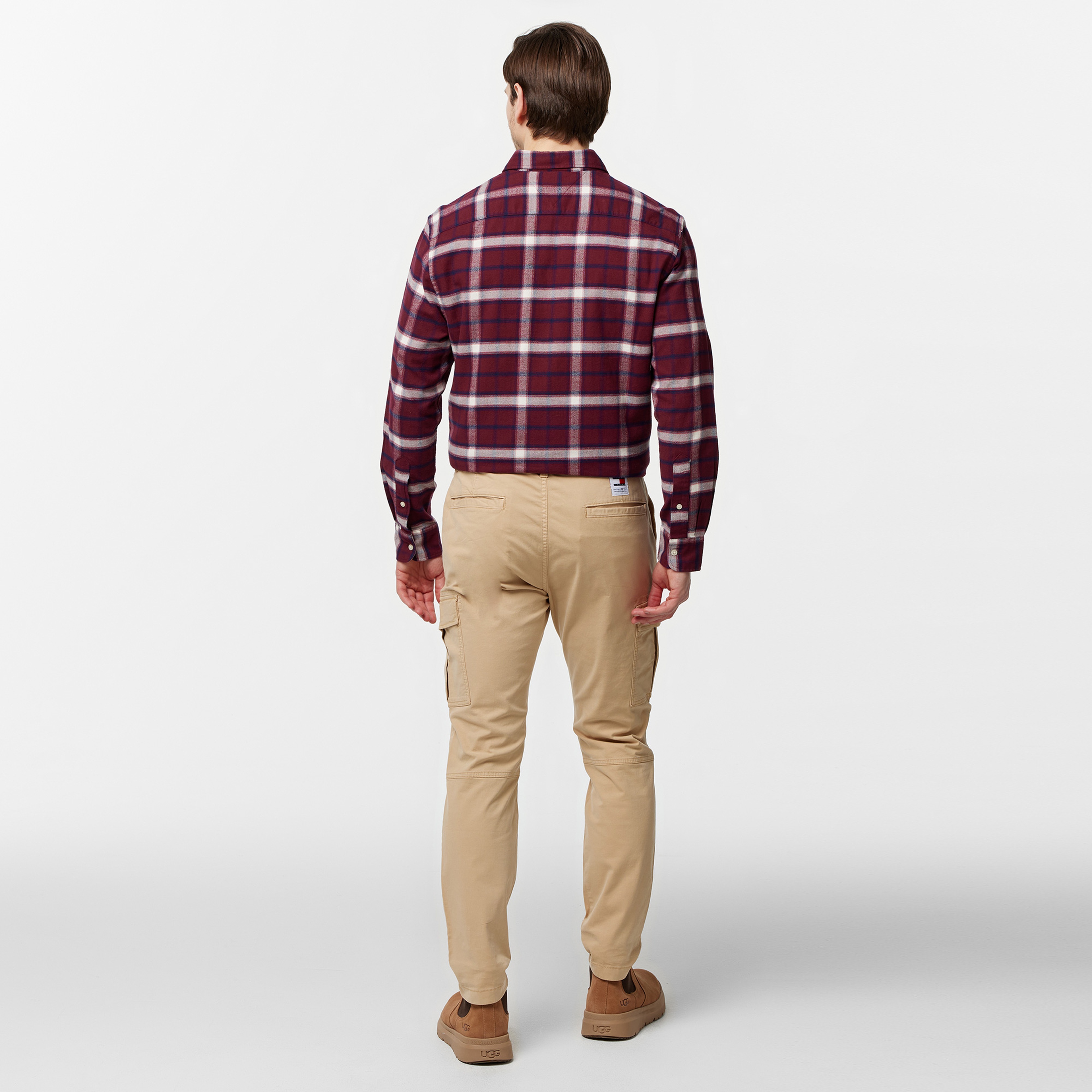 Tommy Jeans Erkek Bej Pantolon