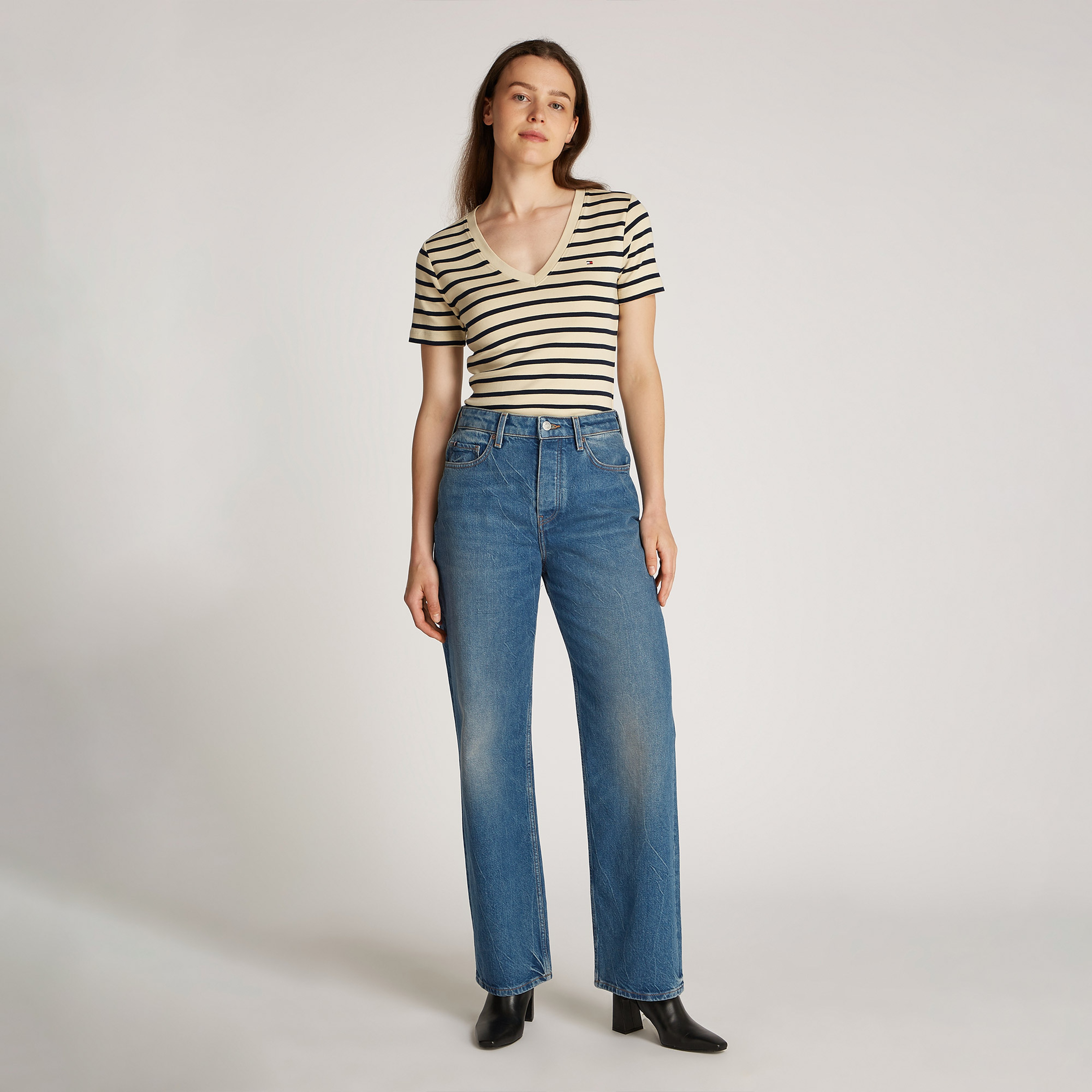 Tommy Hilfiger Kadın Mavi Pantolon