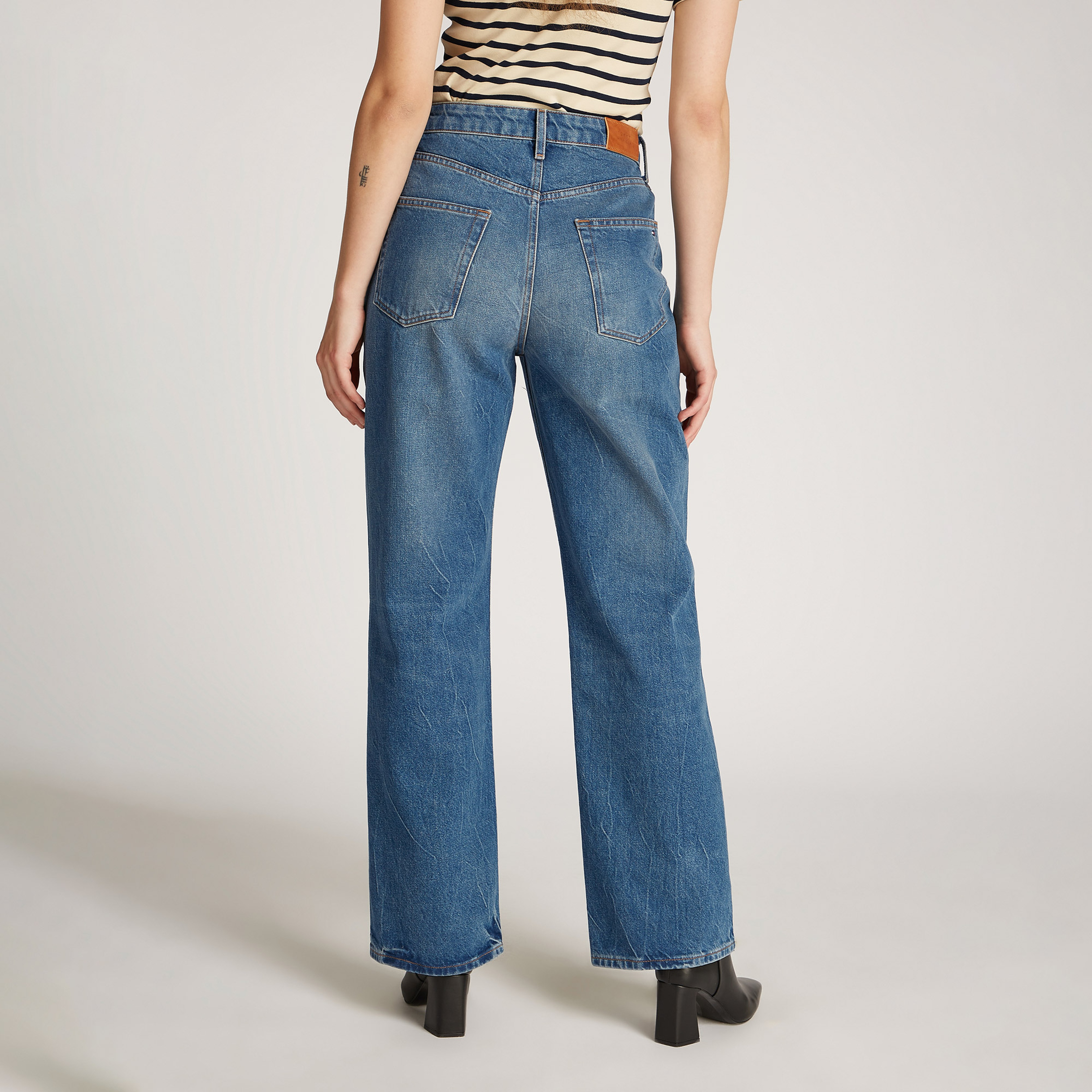 Tommy Hilfiger Kadın Mavi Pantolon