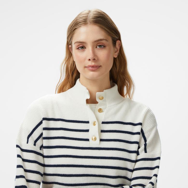 Tommy Hilfiger Kadın Beyaz Polo