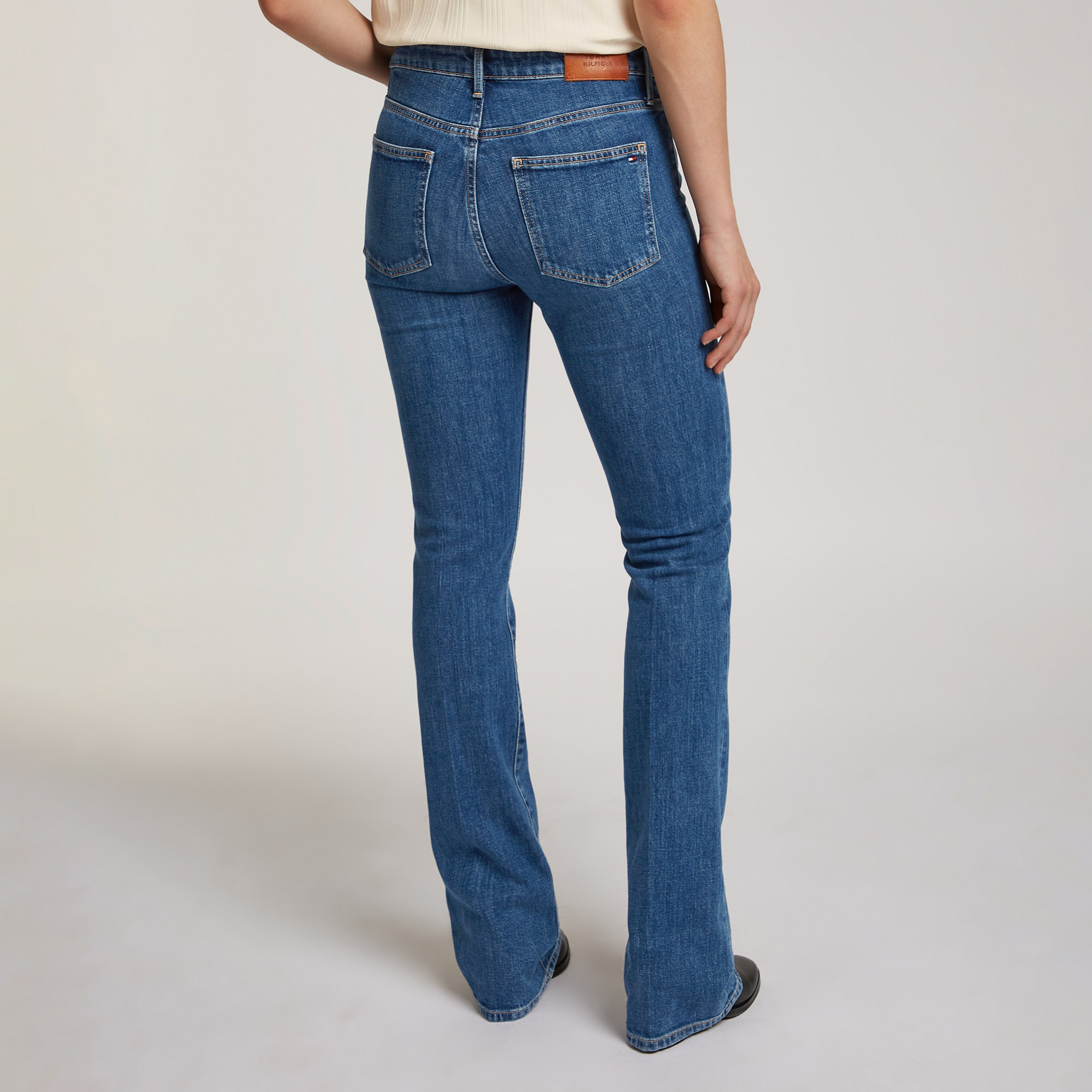 Tommy Hilfiger Kadın Mavi Pantolon